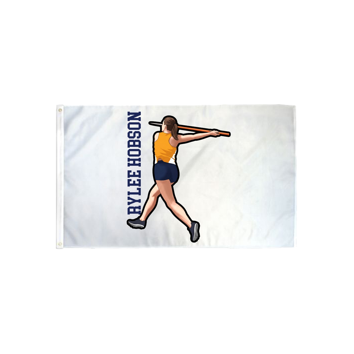 3x5 Flag — Name Vertical in Classic