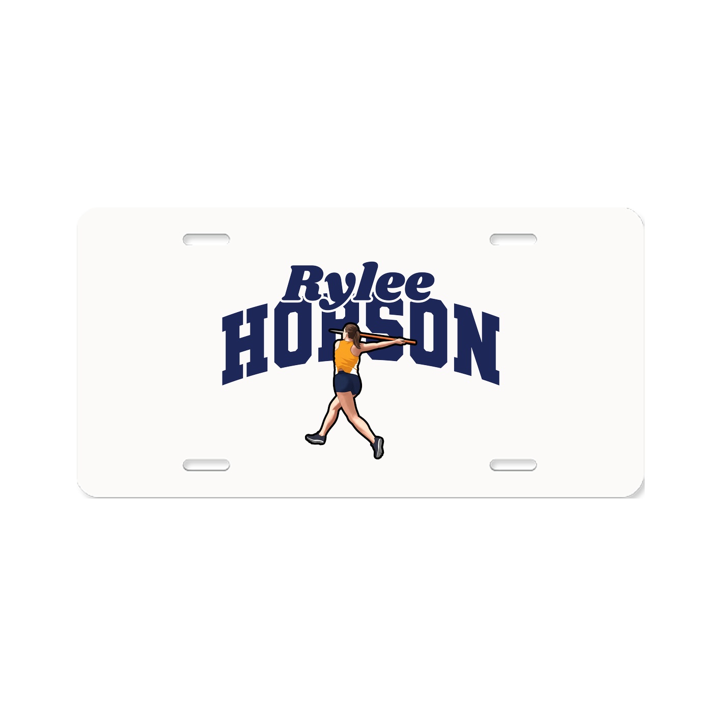 License Plate — Signature Arch in Classic