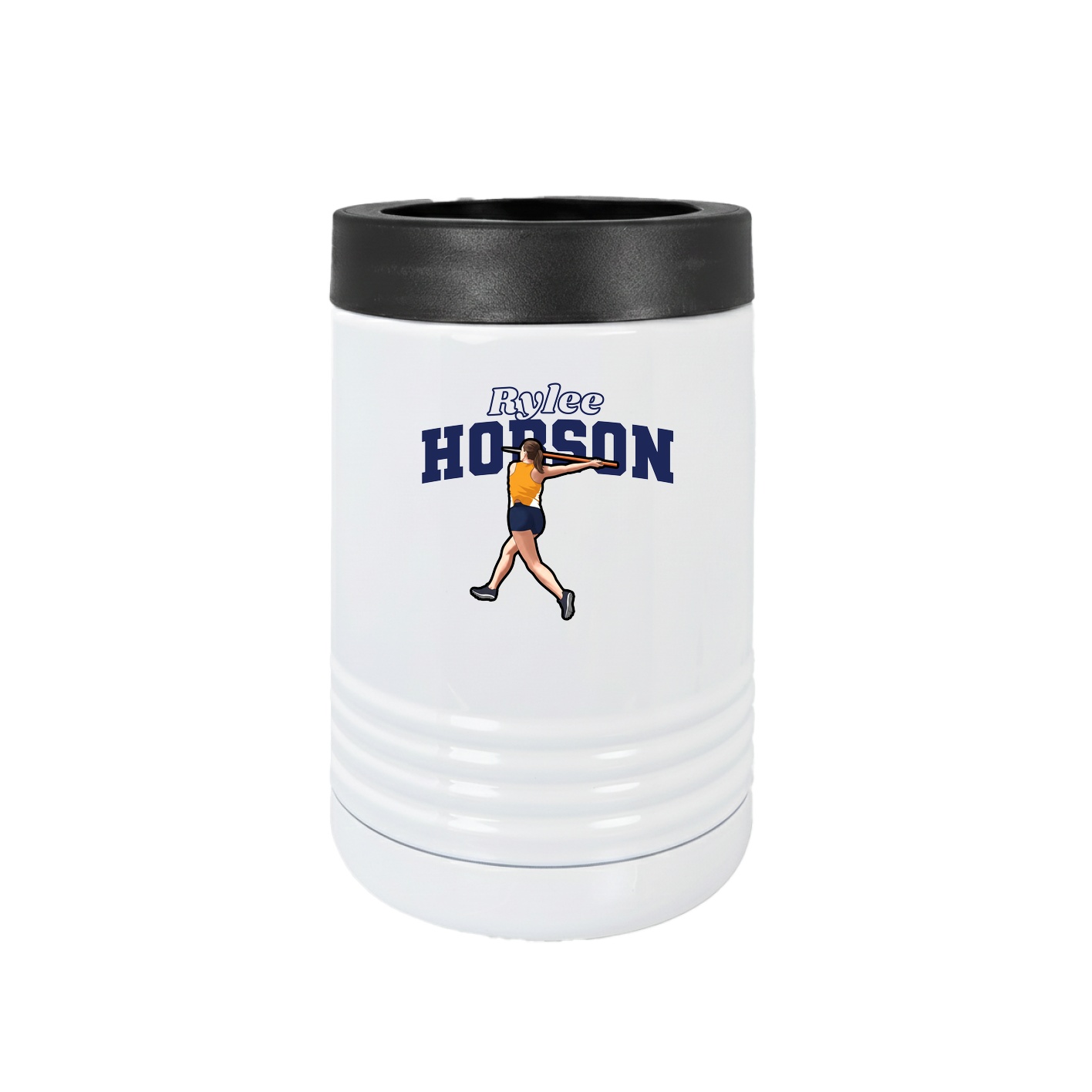 Beverage Holder — Name Arch in White