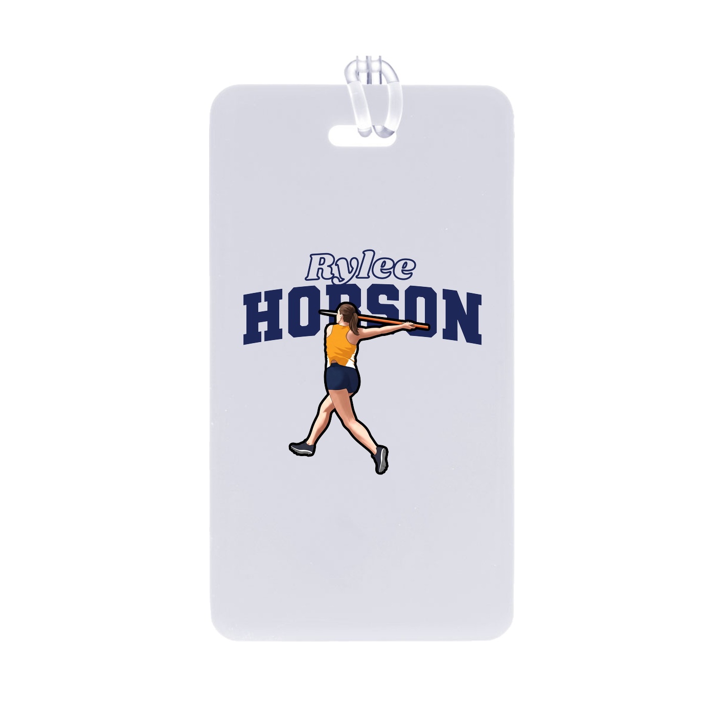 Bag Tag — Name Arch in Classic