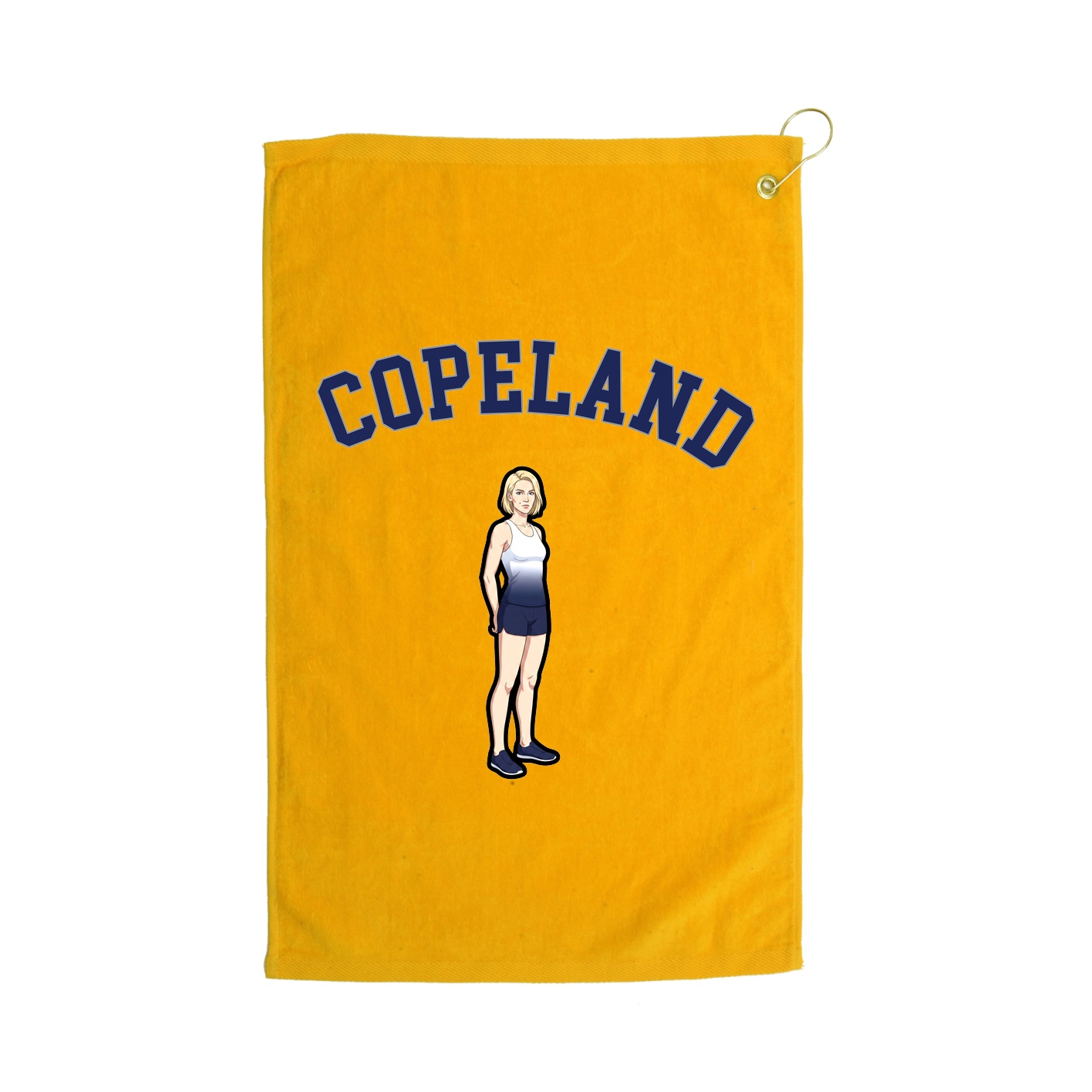 Golf Towel — Shirsey Arch in Gold
