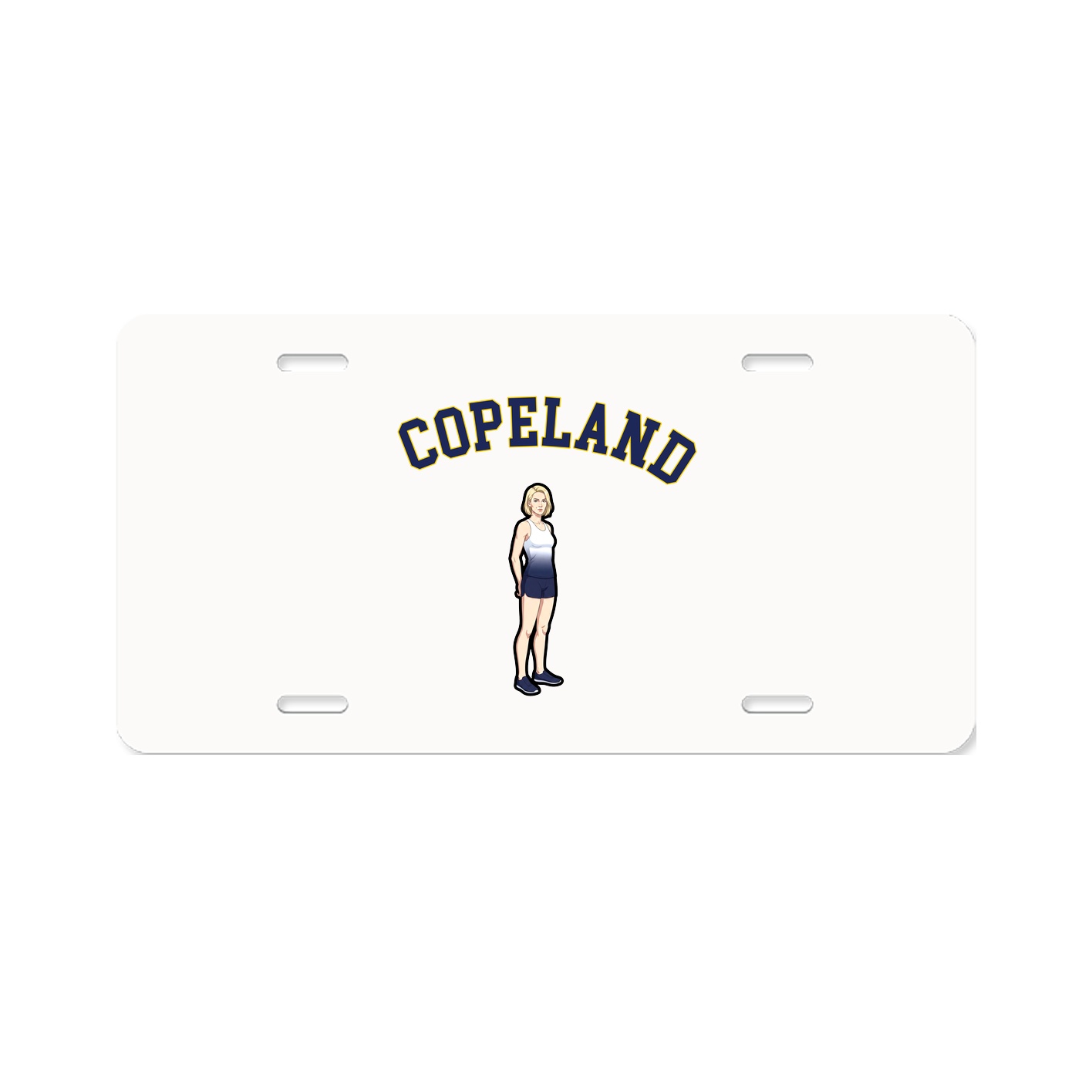 License Plate — Shirsey Arch in Classic