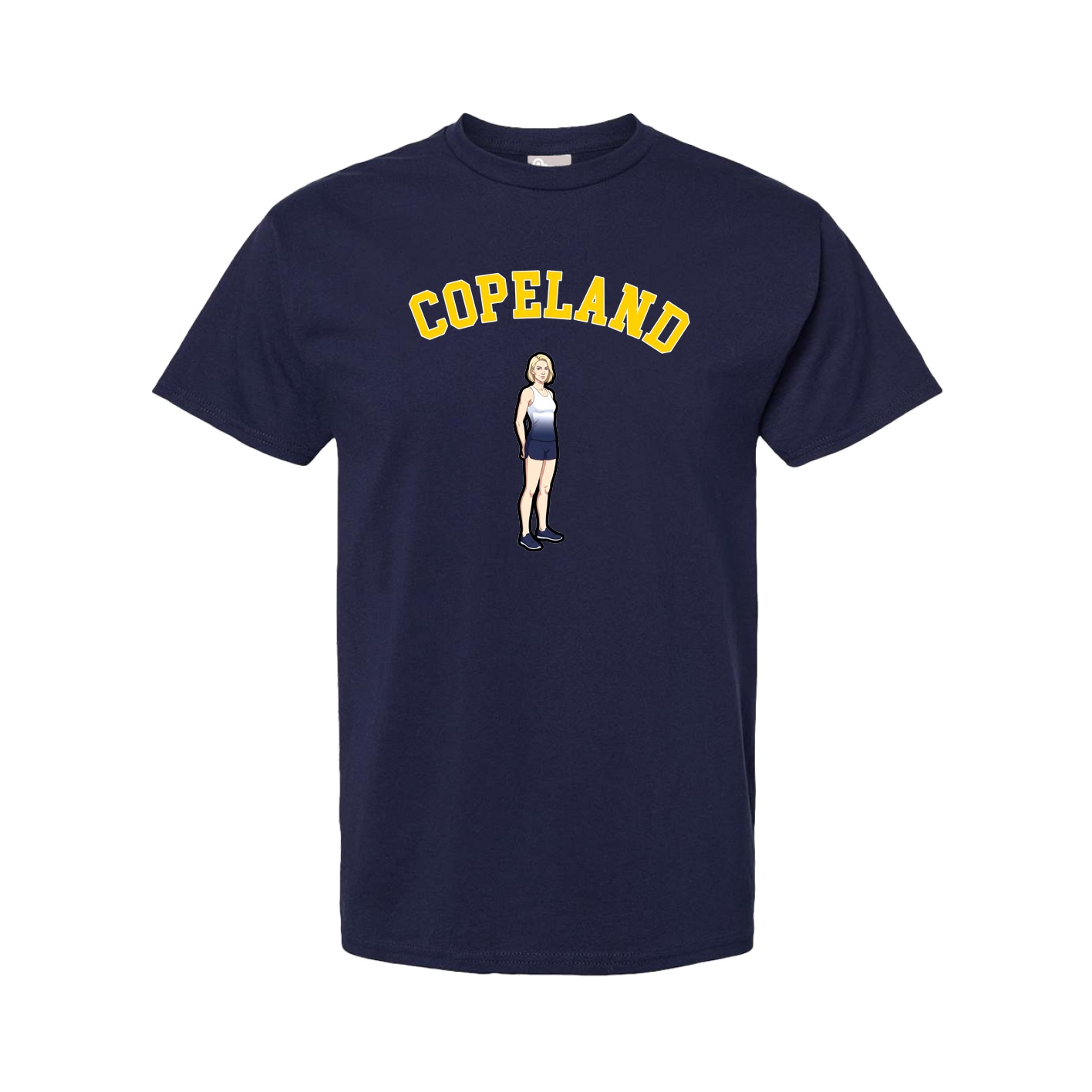 Youth Tee — Shirsey Arch in Navy