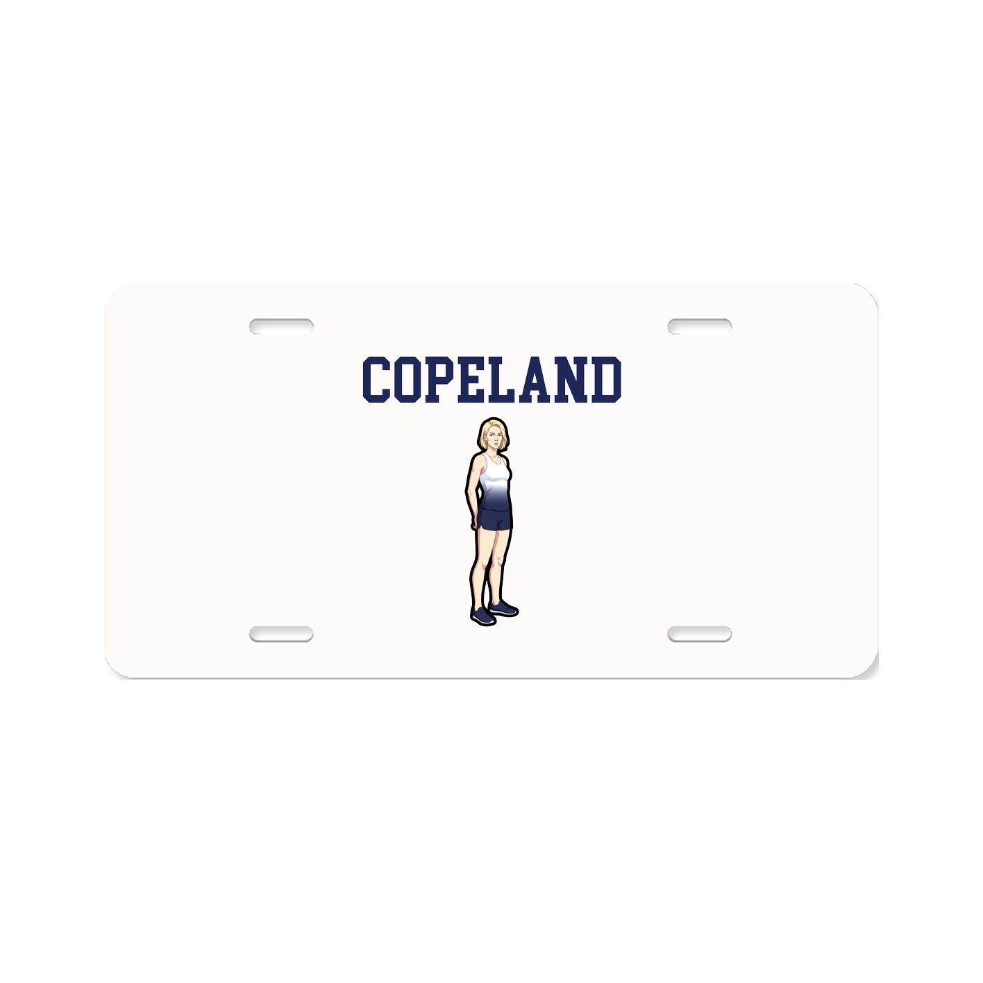 License Plate — Shirsey in Classic