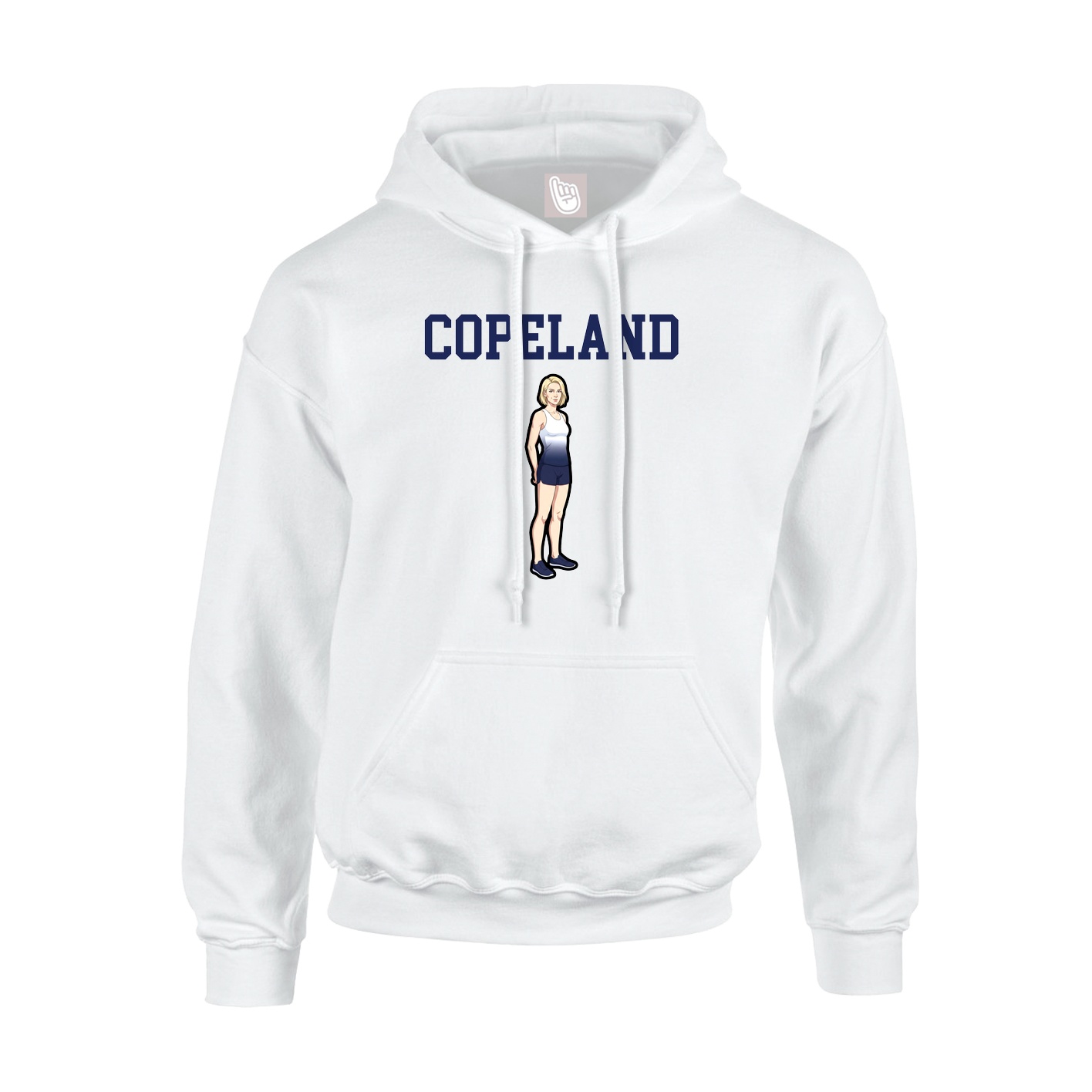Youth Hoodie — Shirsey in White