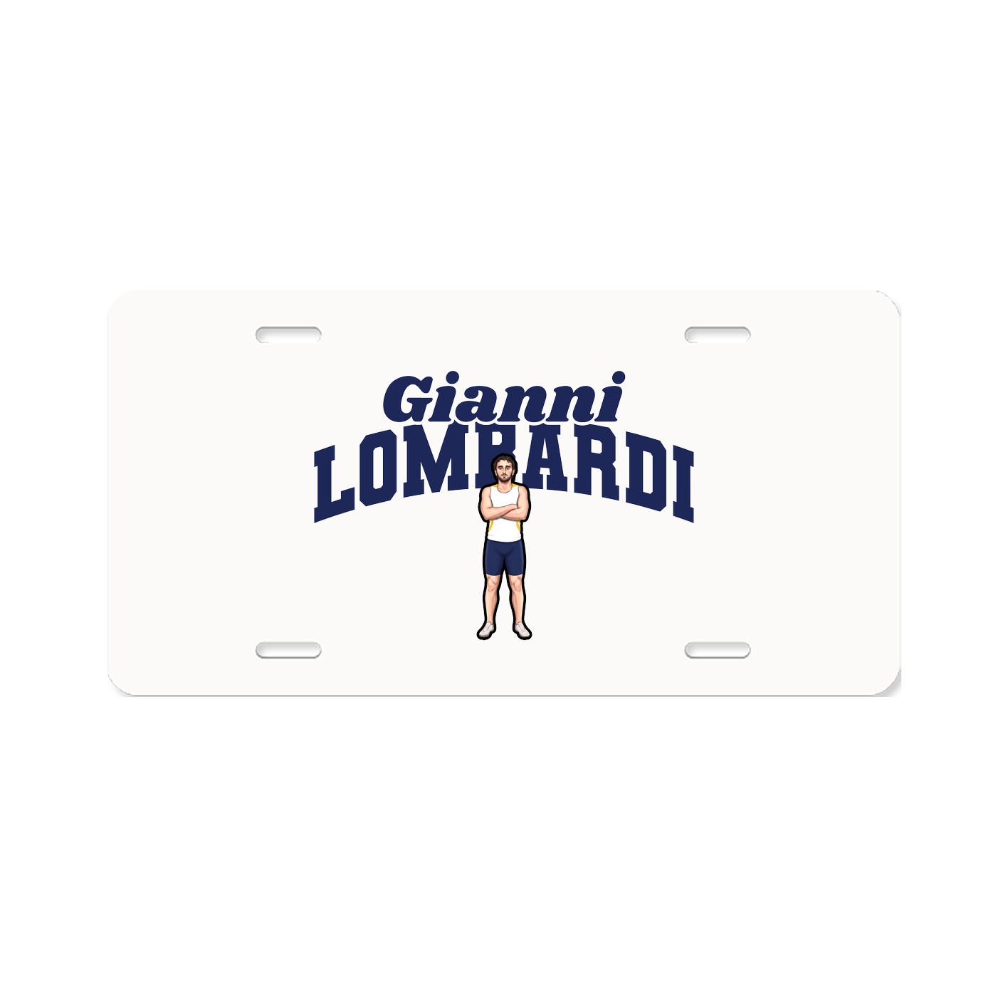License Plate — Signature Arch in Classic