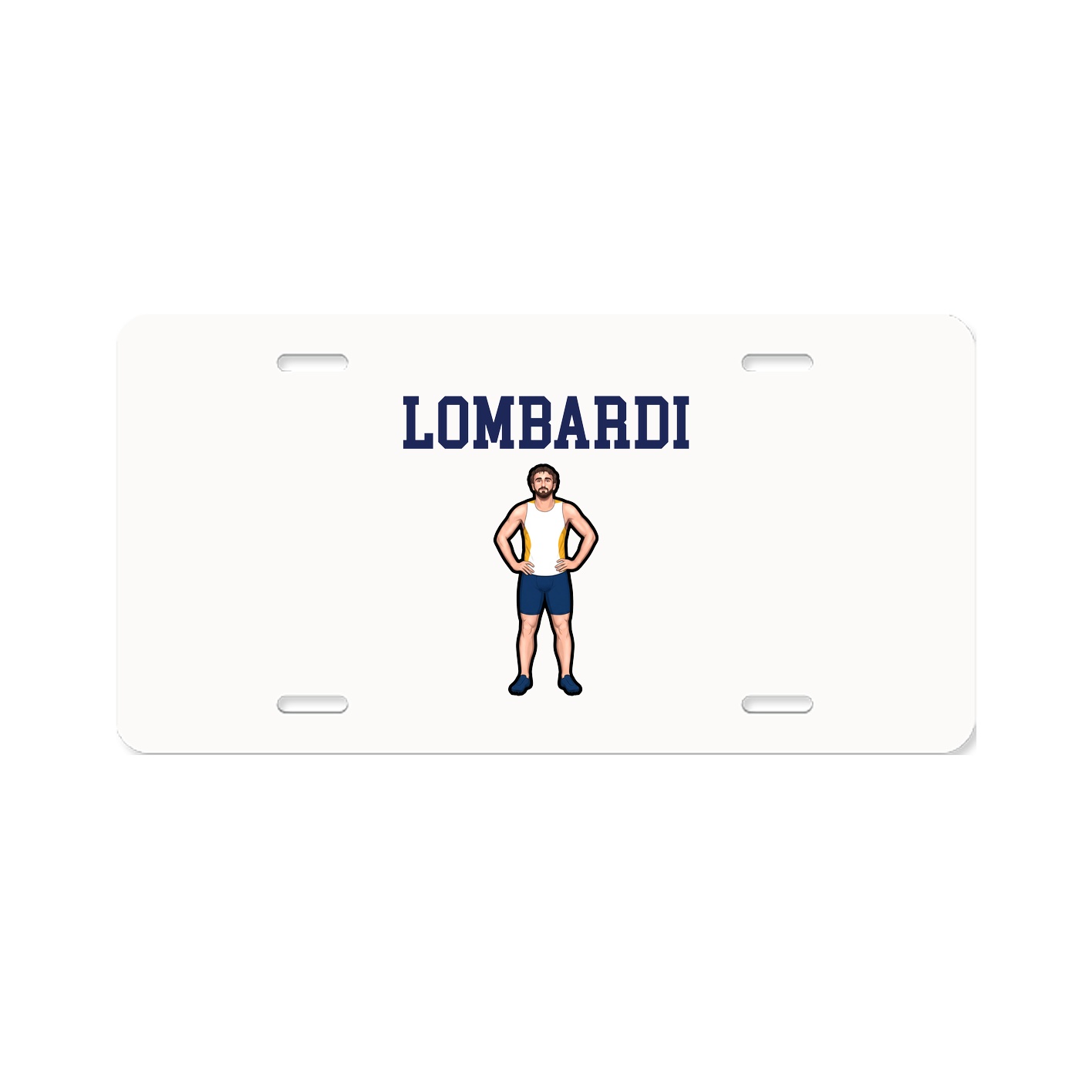 License Plate — Shirsey in Classic