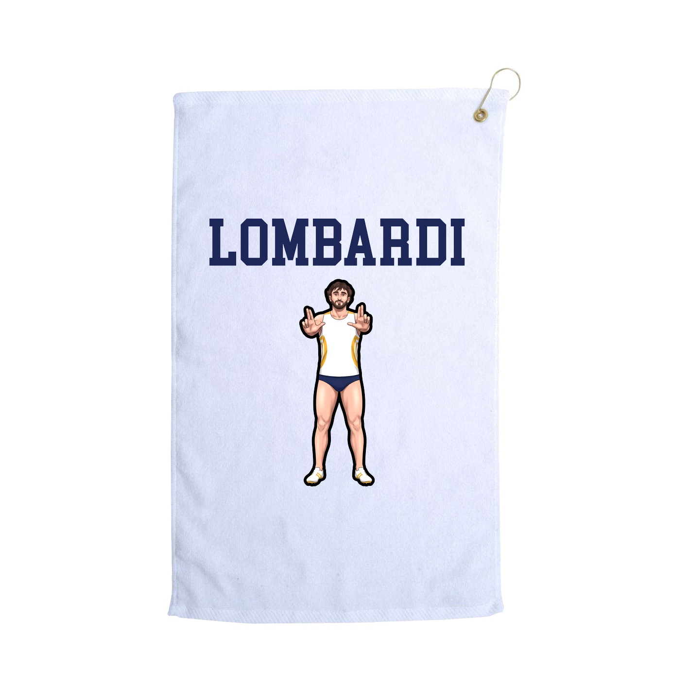 Golf Towel — Shirsey in White