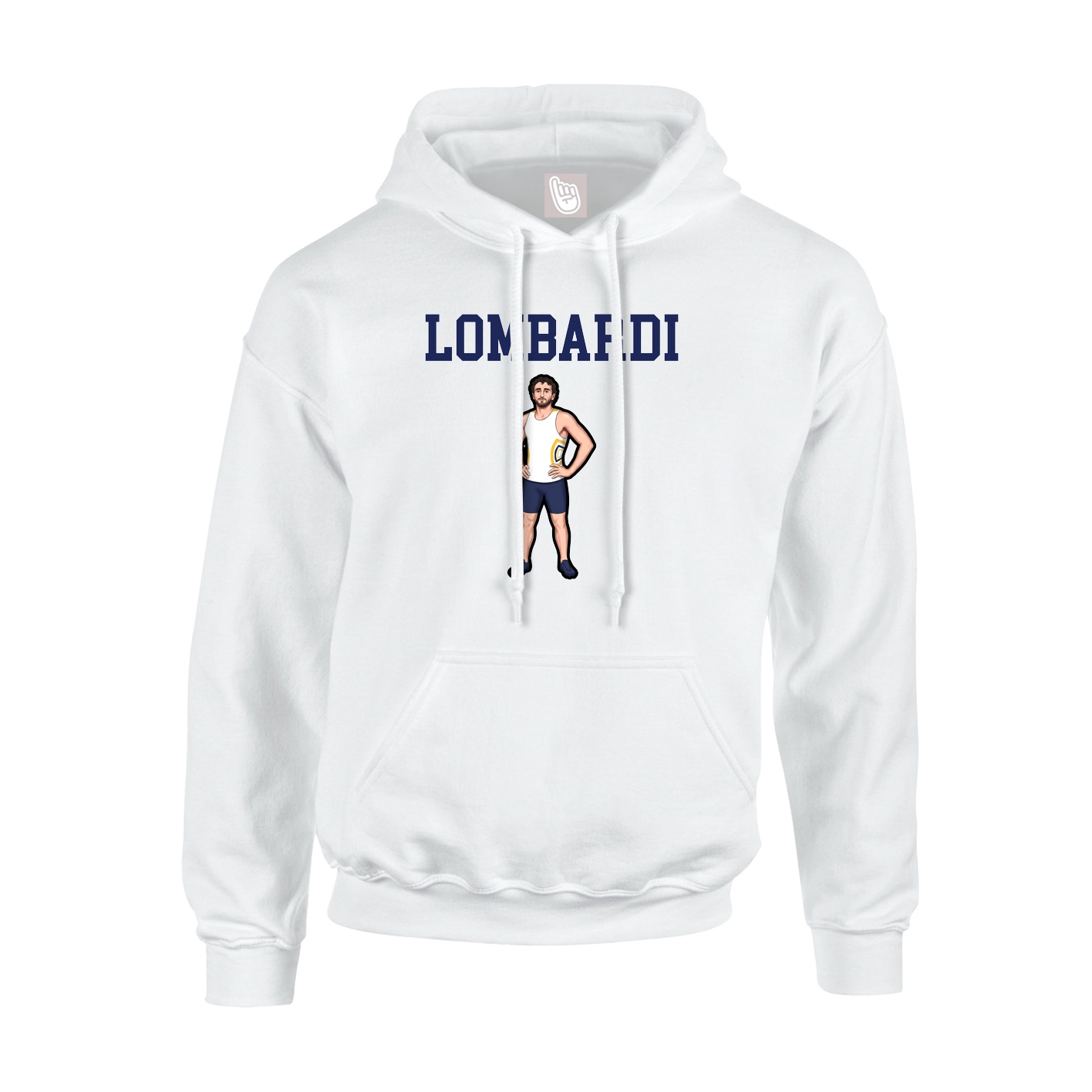 Hoodie — Shirsey in White