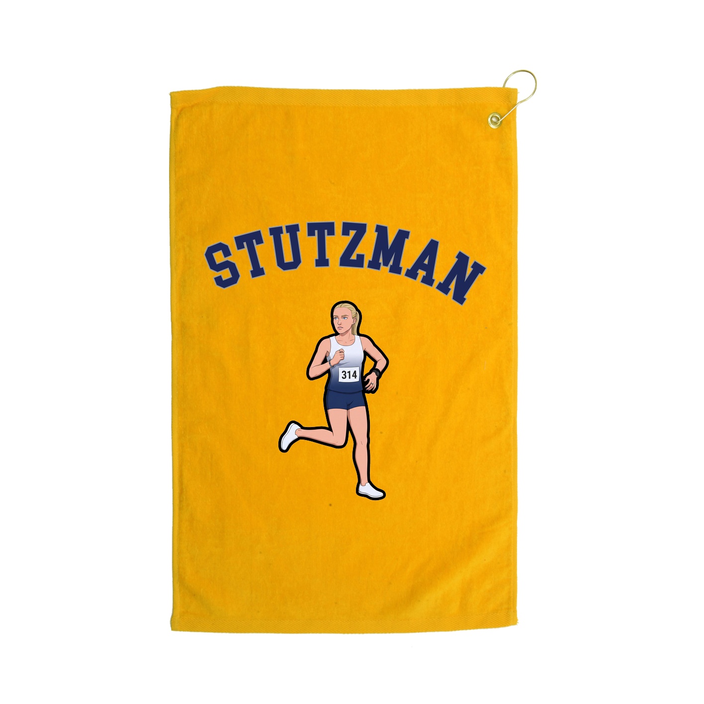 Golf Towel — Shirsey Arch in Gold