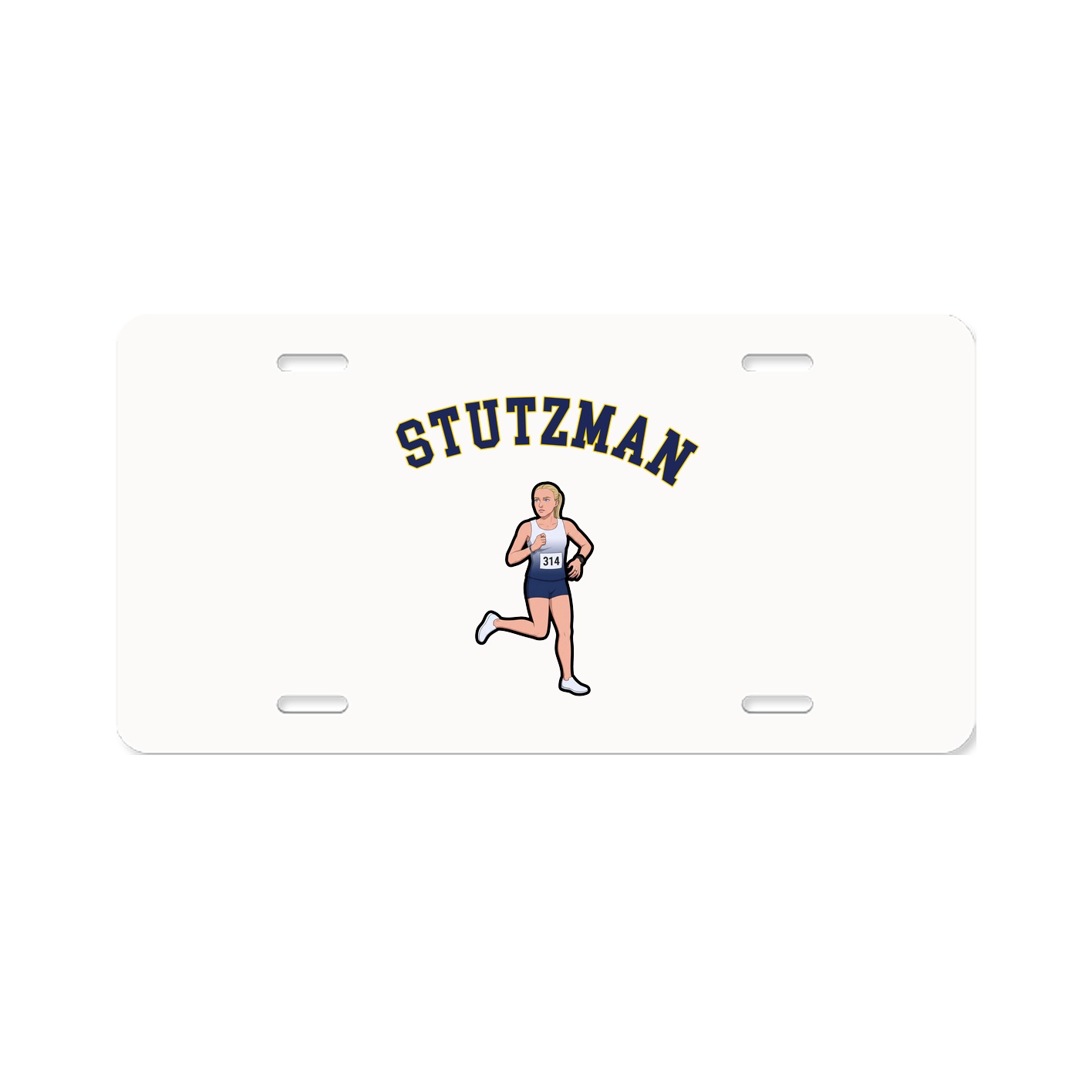 License Plate — Shirsey Arch in Classic