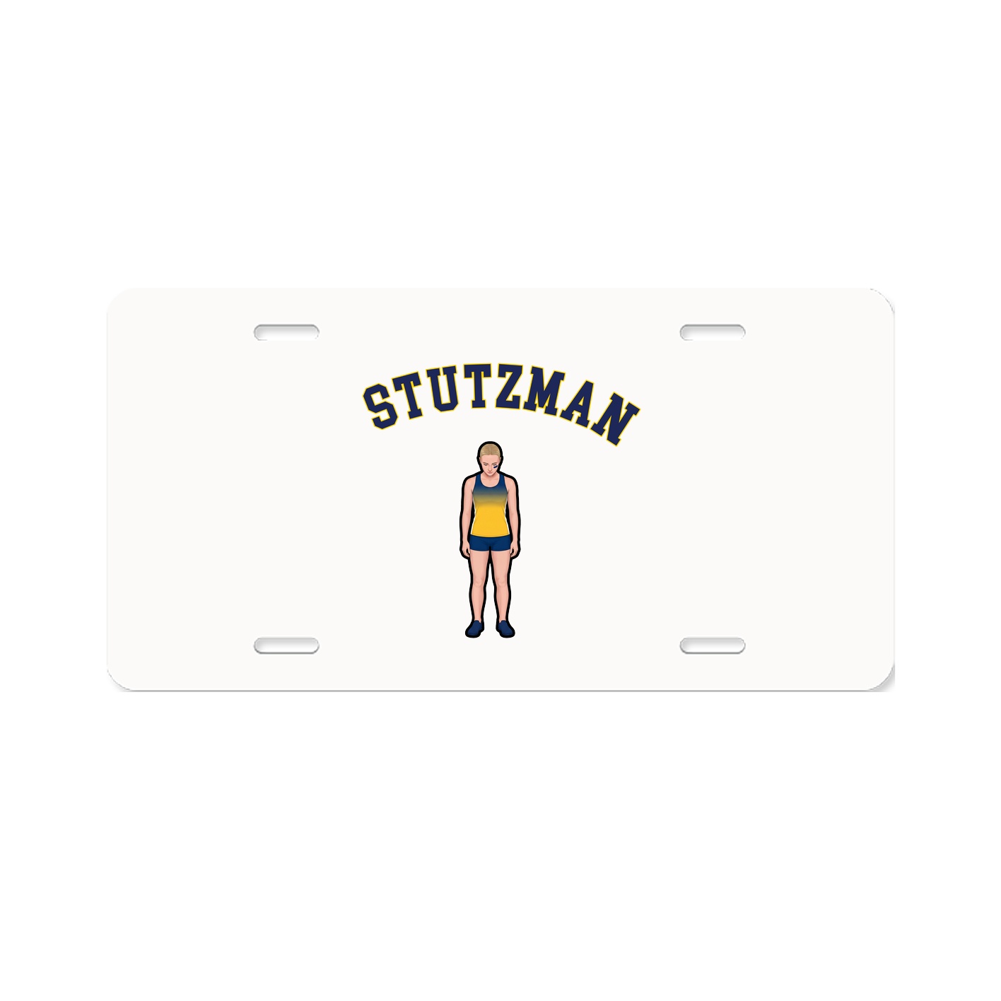 License Plate — Shirsey Arch in Classic
