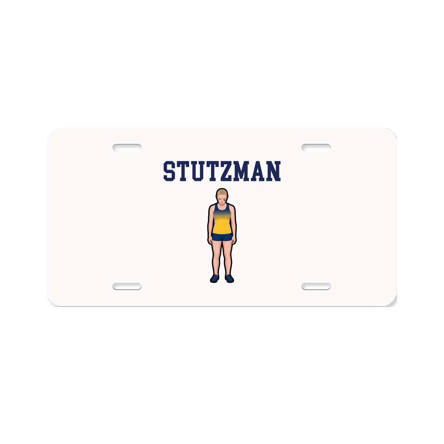 License Plate — Shirsey in Classic