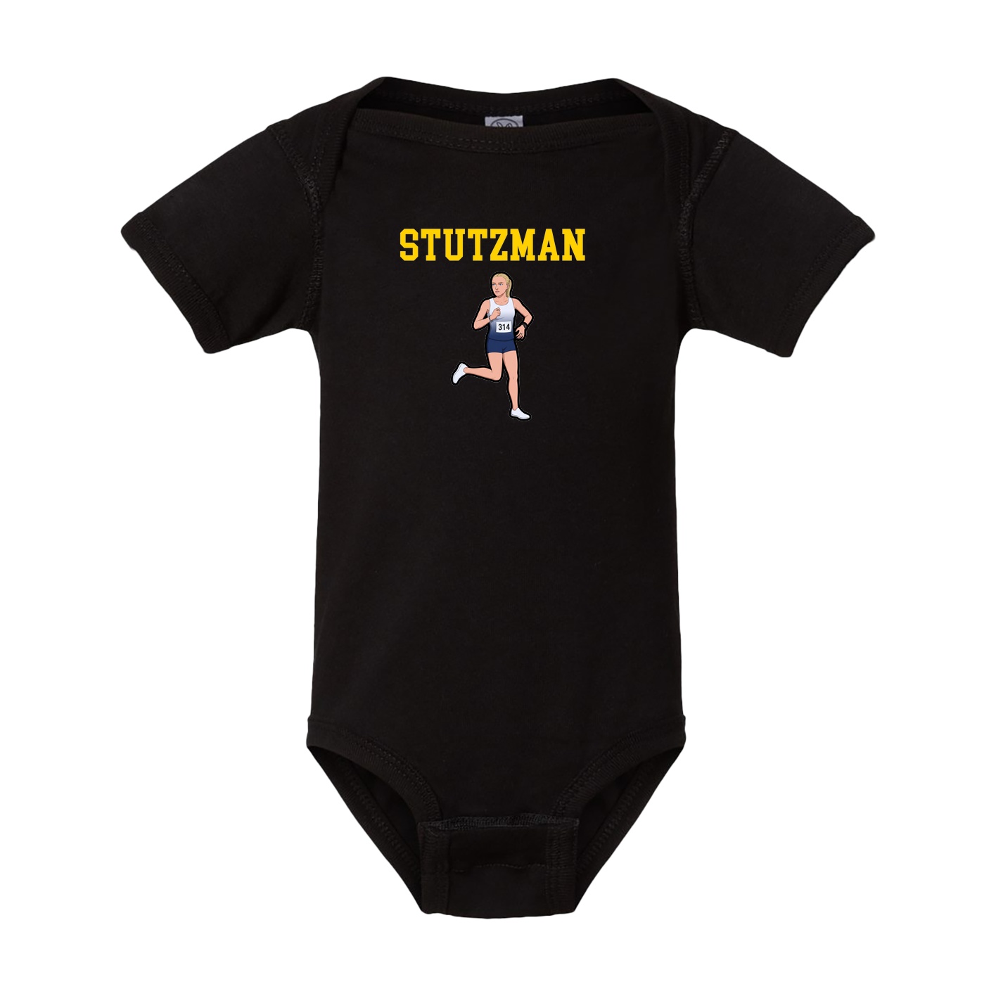Baby Onesie — Shirsey in Black