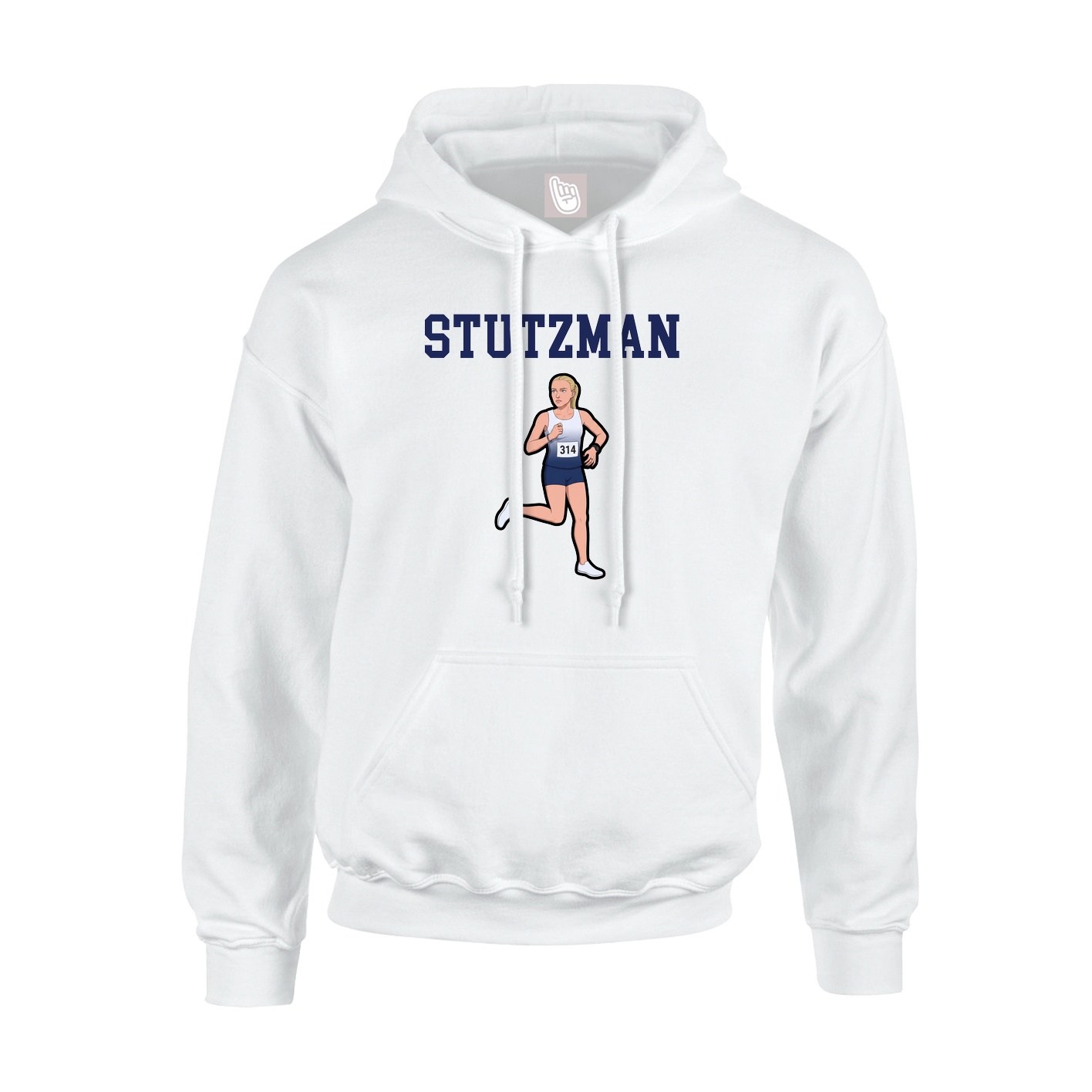 Youth Hoodie — Shirsey in White