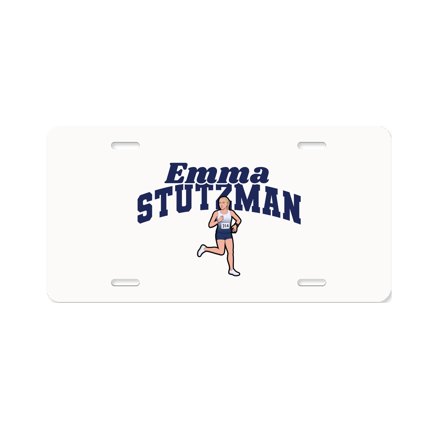 License Plate — Signature Arch in Classic