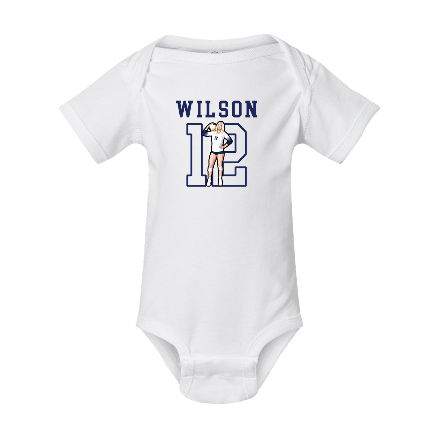 Baby Onesie — Shirsey in White