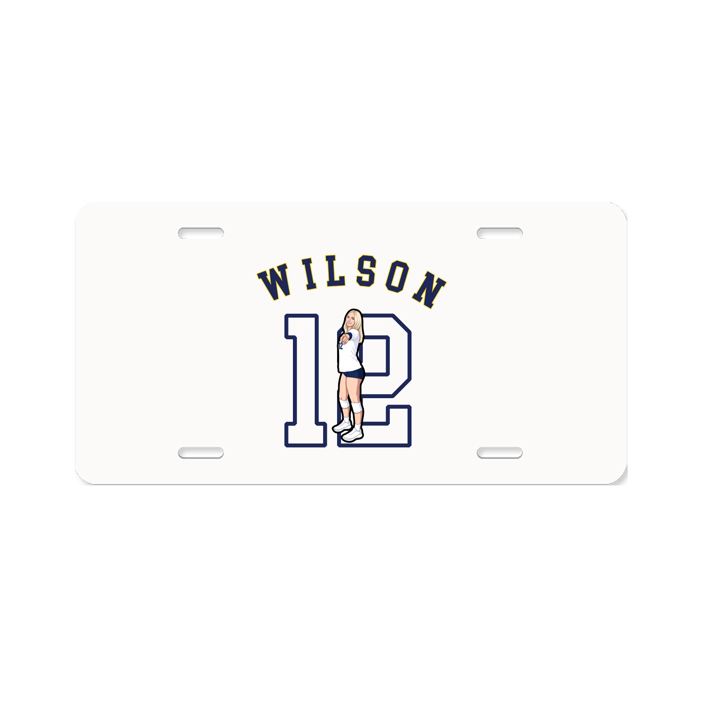 License Plate — Shirsey Arch in Classic