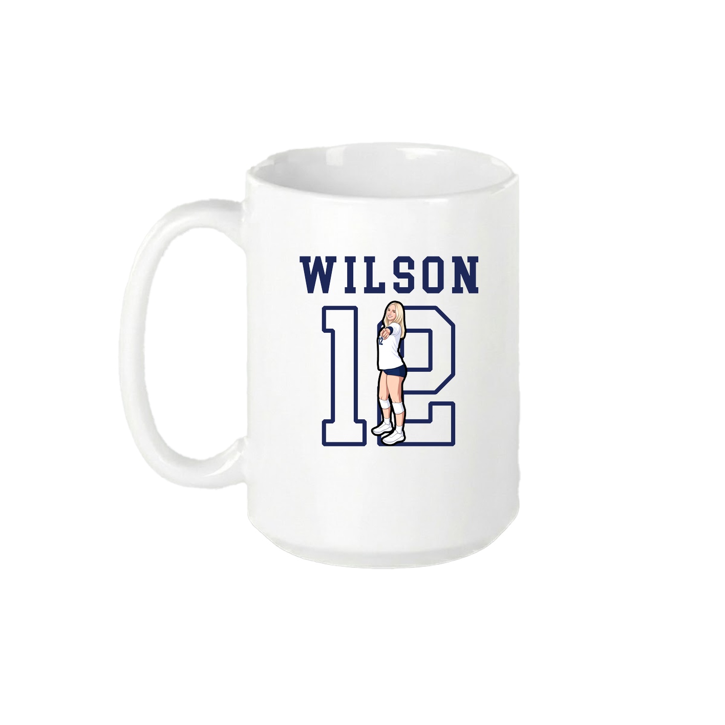 15oz Coffee Mug — Shirsey in White