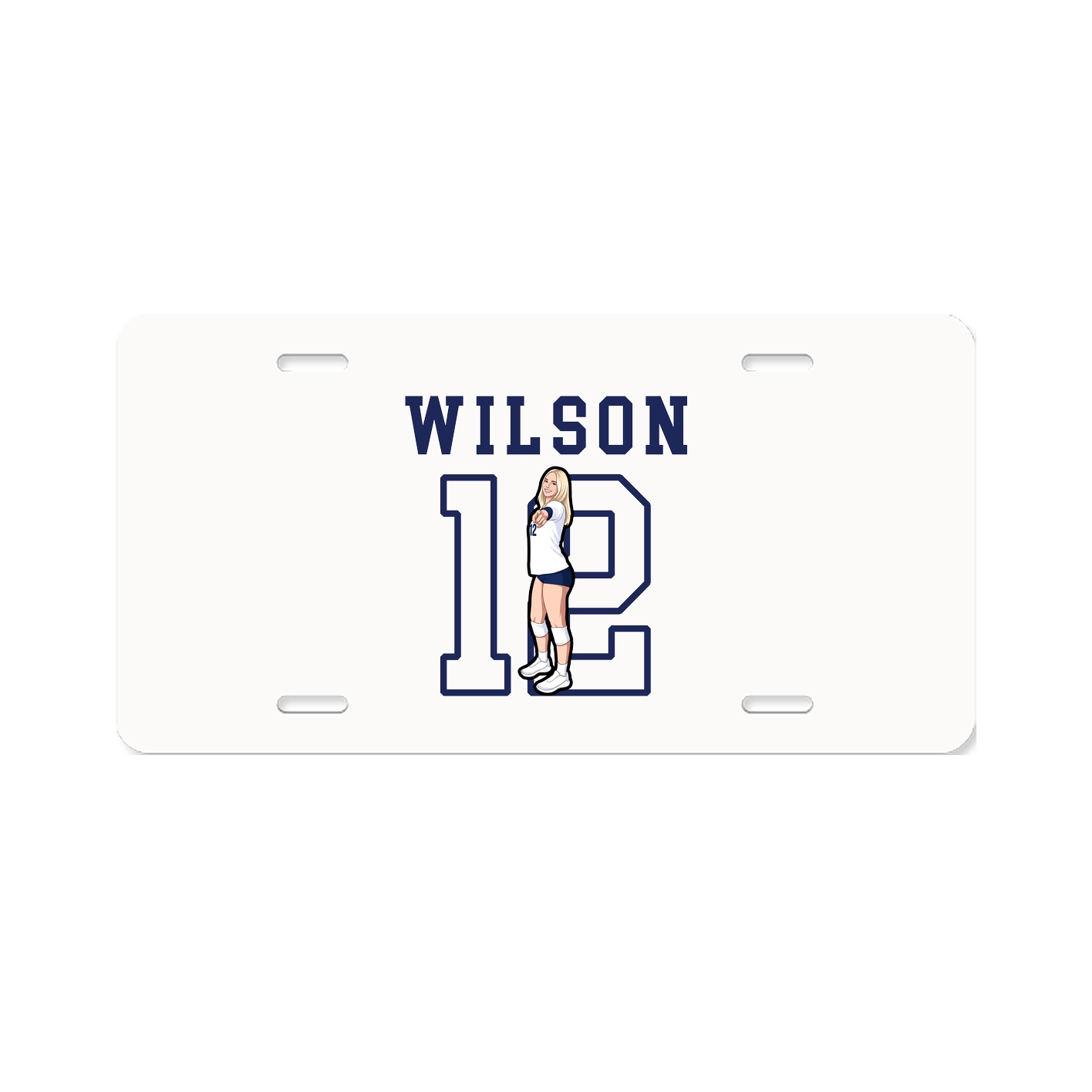 License Plate — Shirsey in Classic