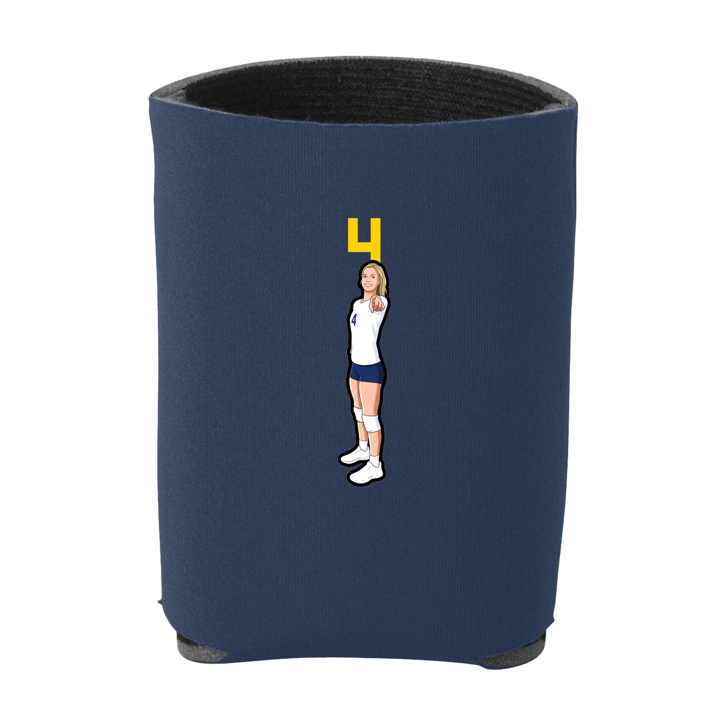 Can Holder — Number Top in Navy