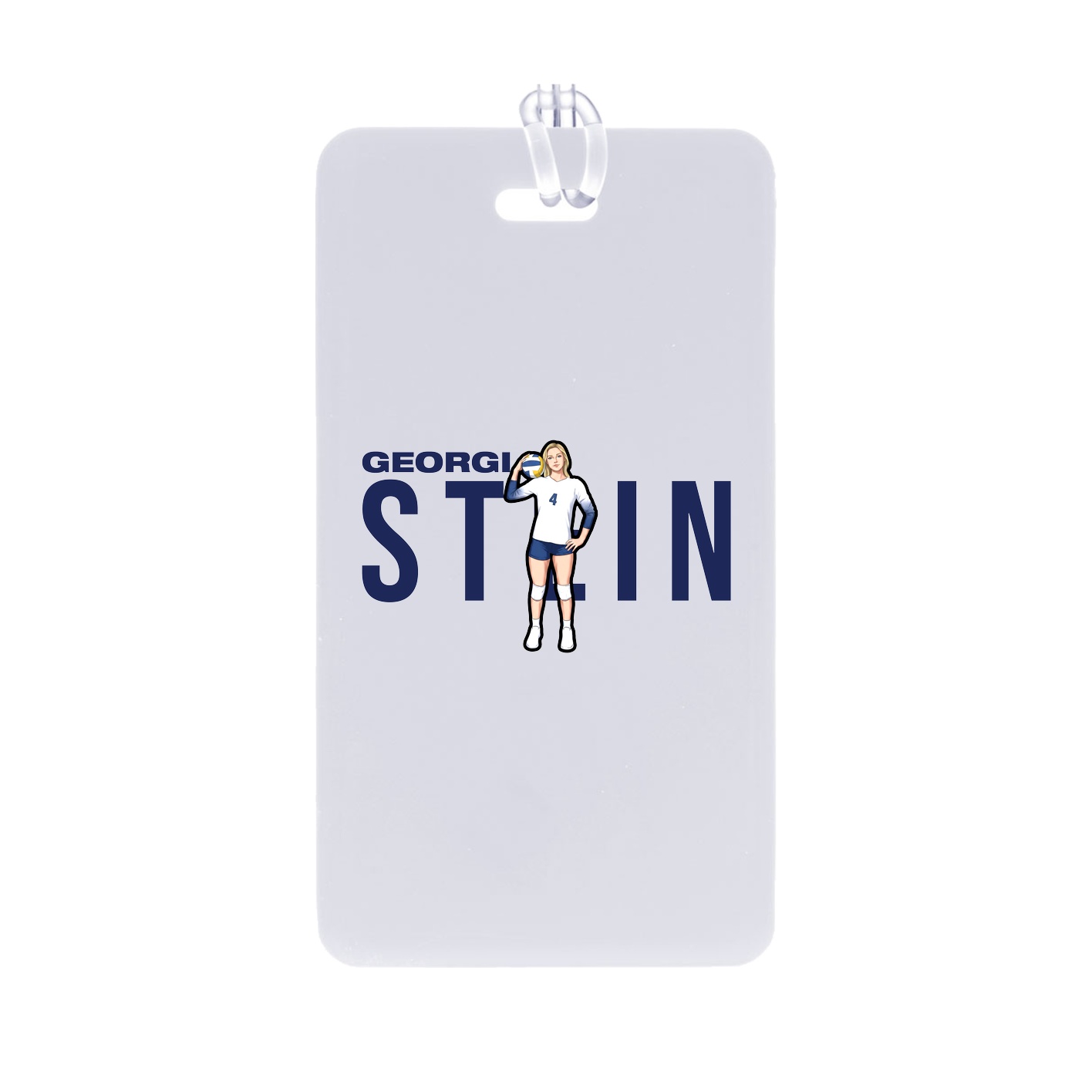 Bag Tag — Player Name in Classic