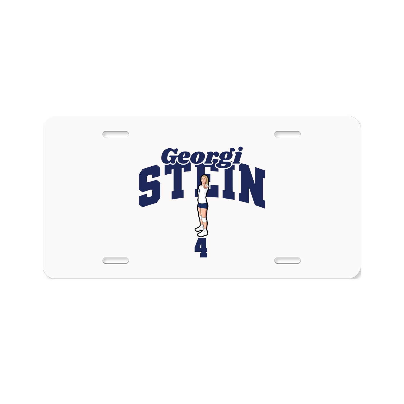 License Plate — Signature Arch in Classic