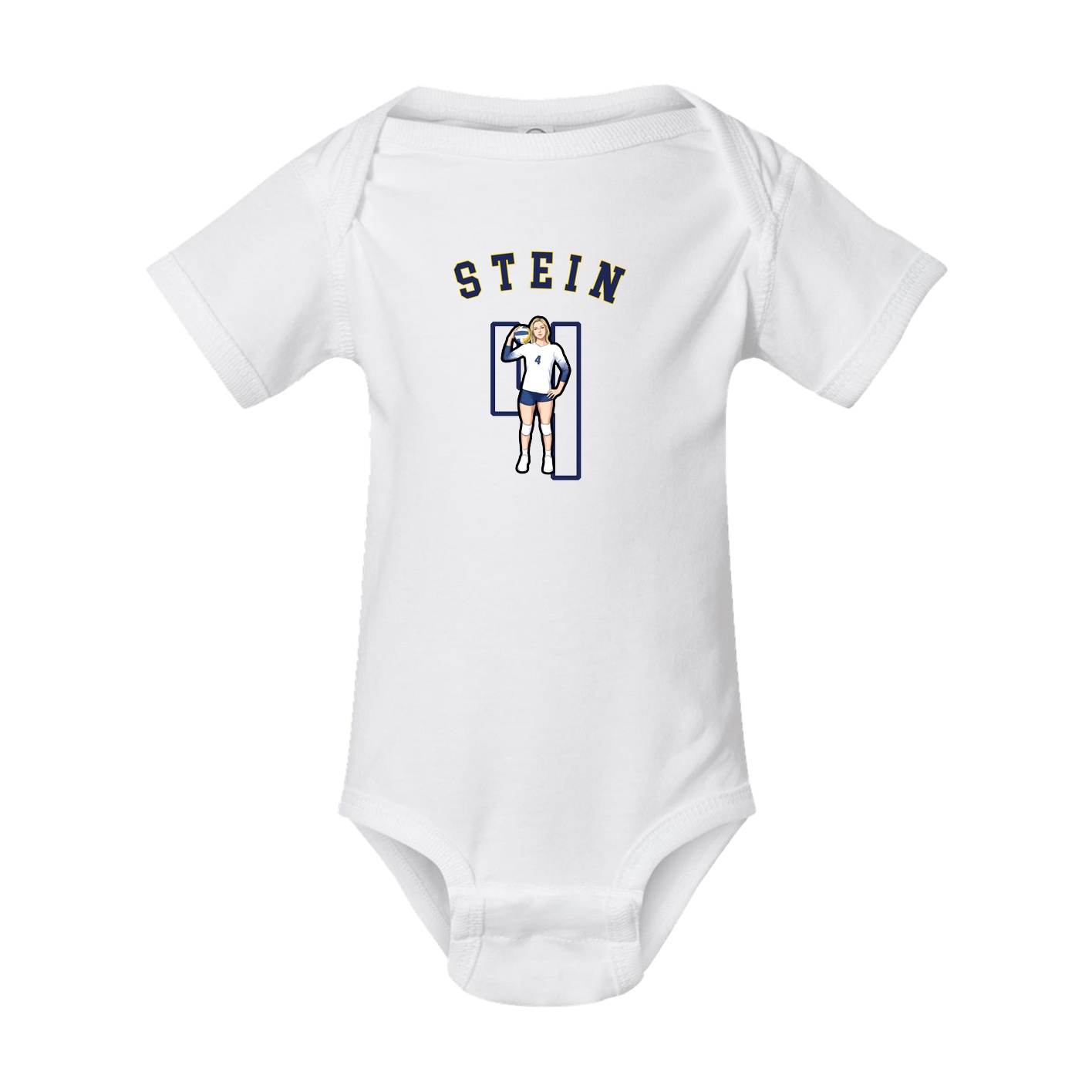 Baby Onesie — Shirsey Arch in White