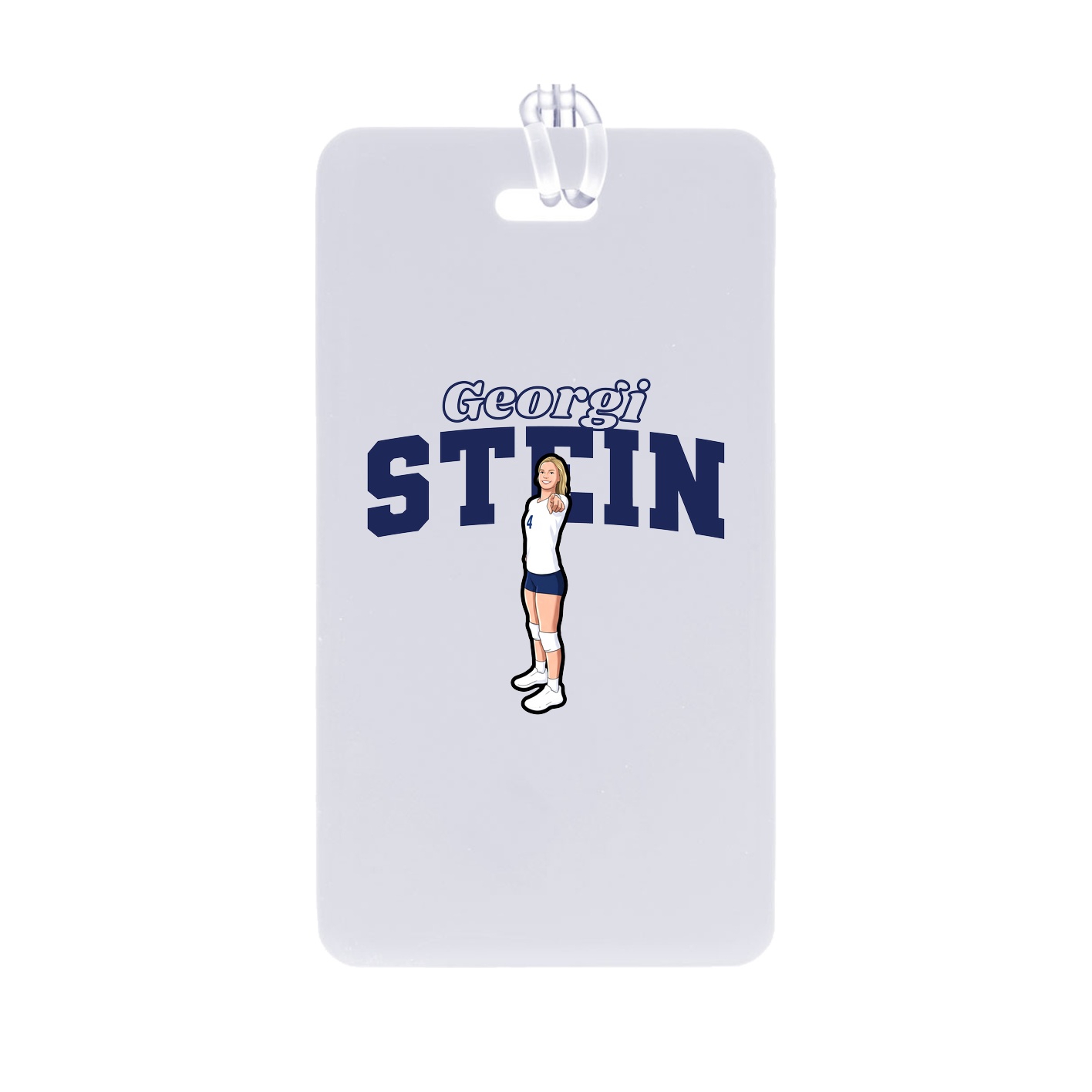 Bag Tag — Name Arch in Classic