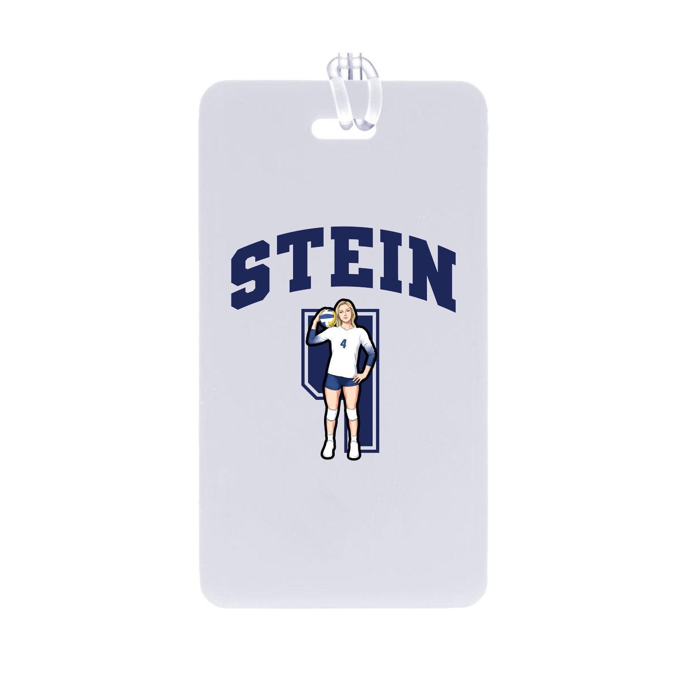 Bag Tag — Number in Classic
