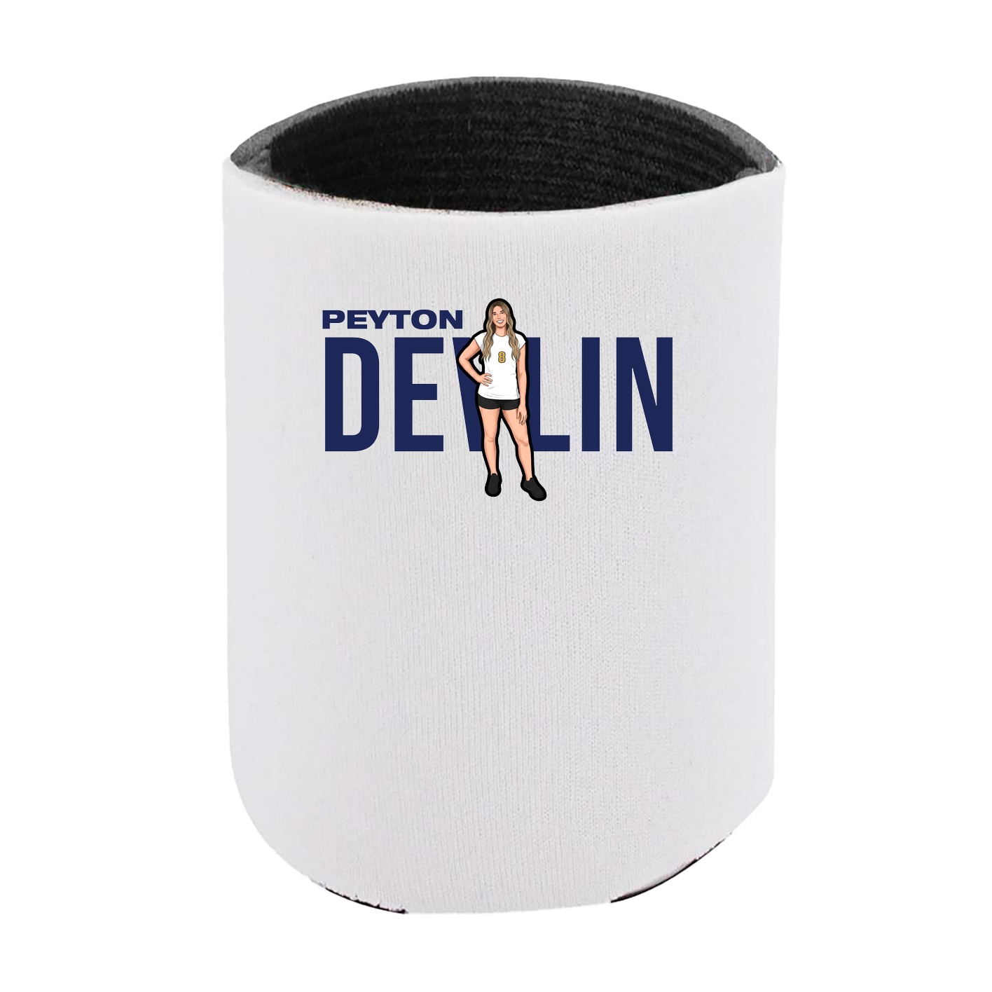 Can Holder — Player Name in White