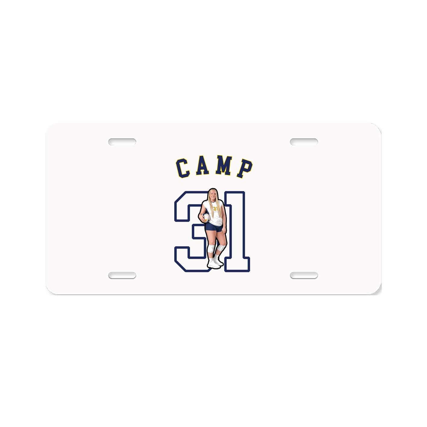 License Plate — Shirsey Arch in Classic