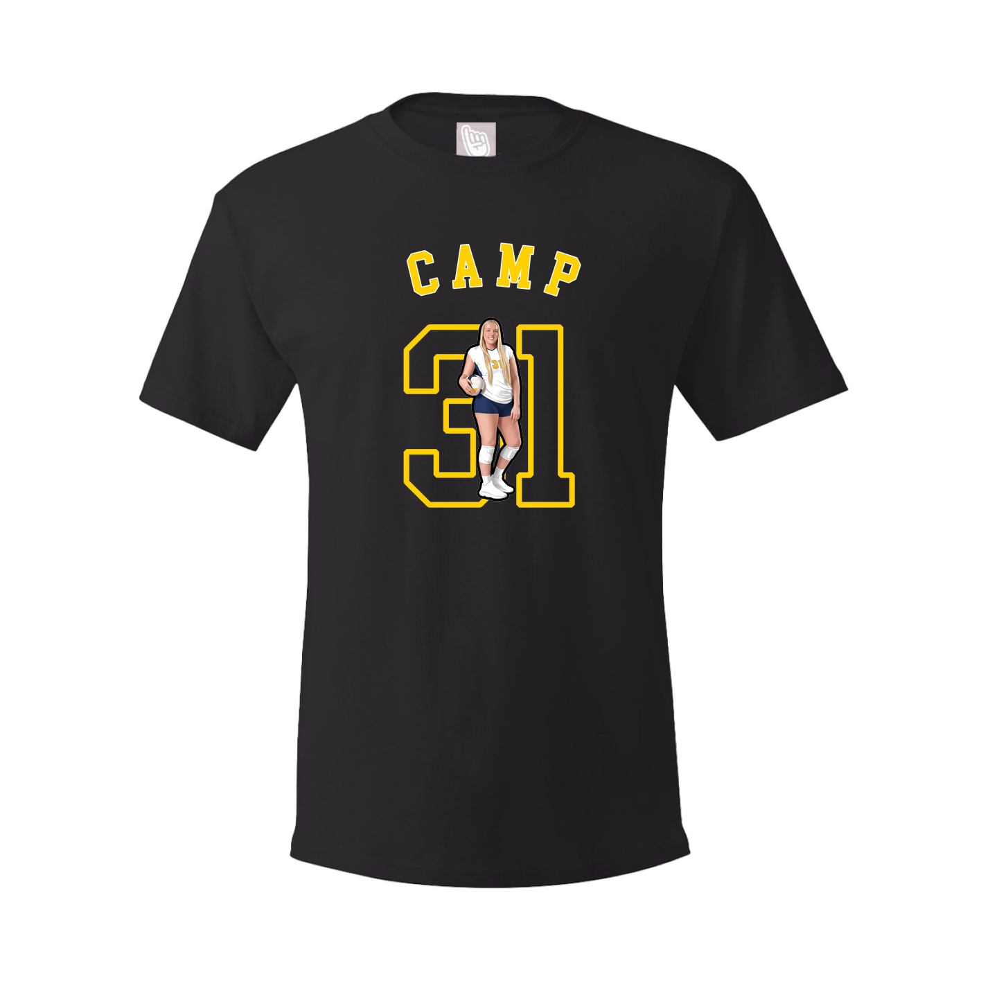 Youth Tee — Shirsey Arch in Black