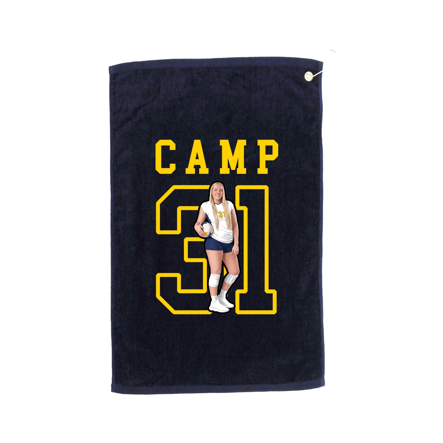 Golf Towel — Shirsey in Navy