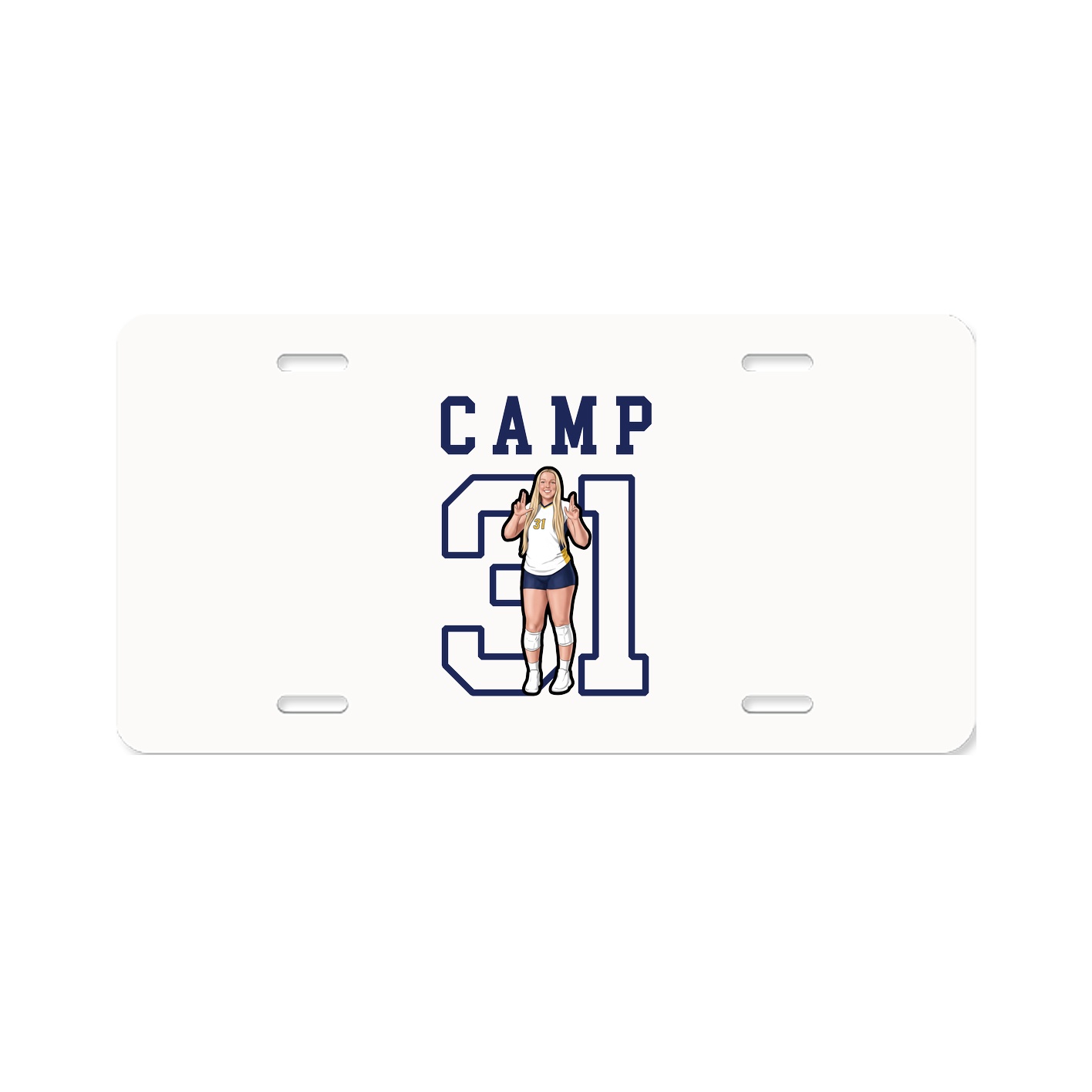 License Plate — Shirsey in Classic