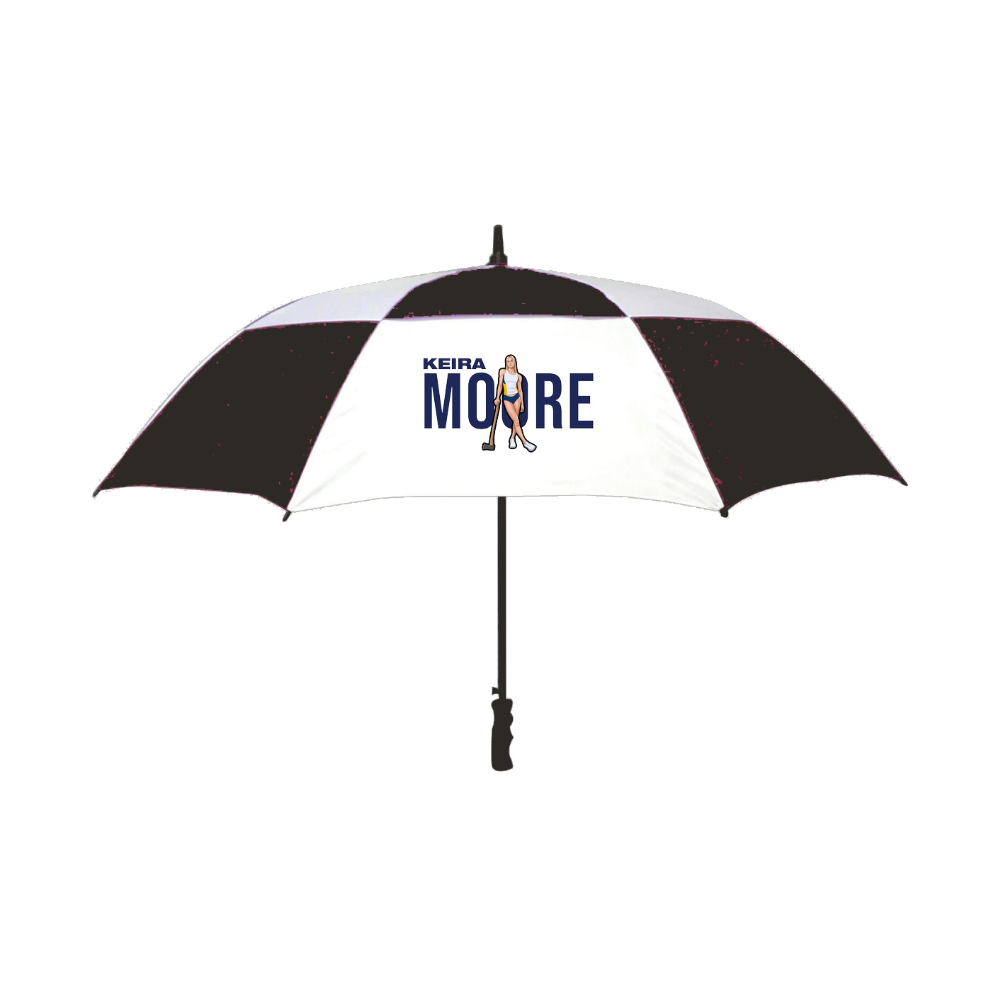 Golf Umbrella — Player Name in Black