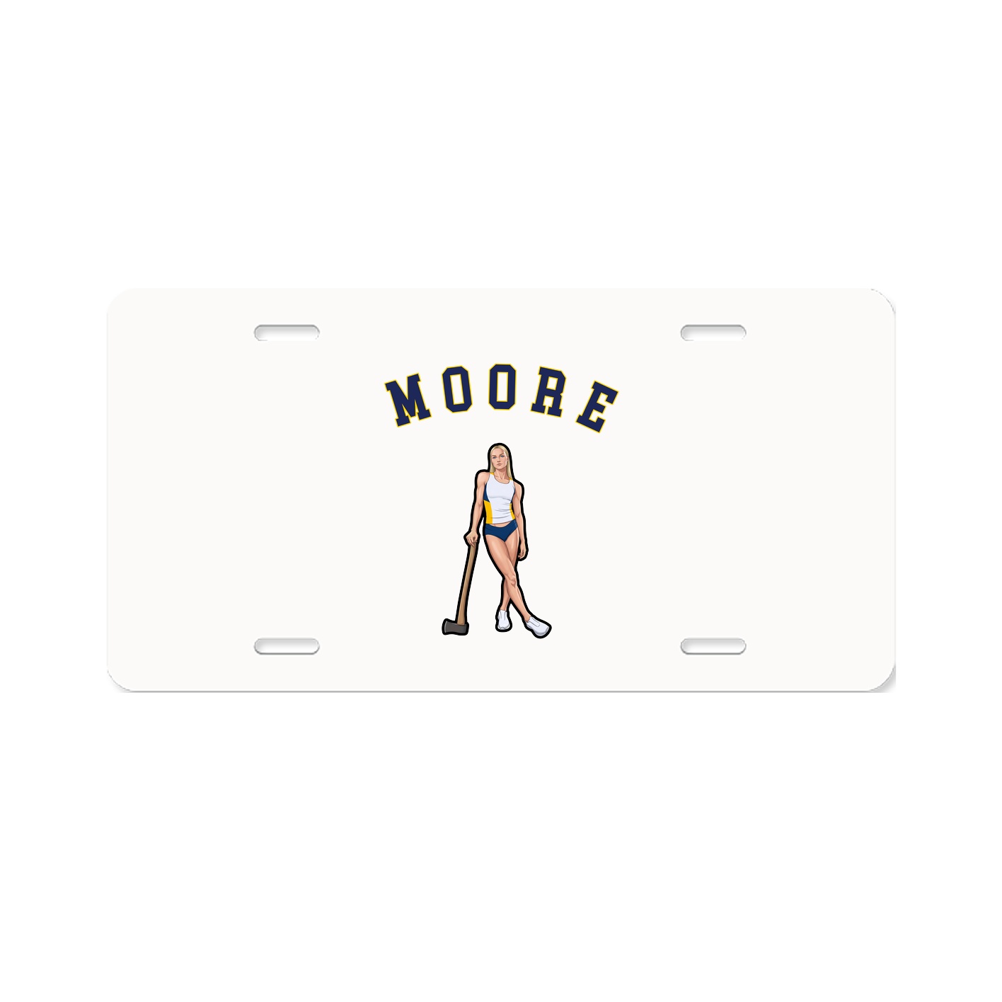 License Plate — Shirsey Arch in Classic