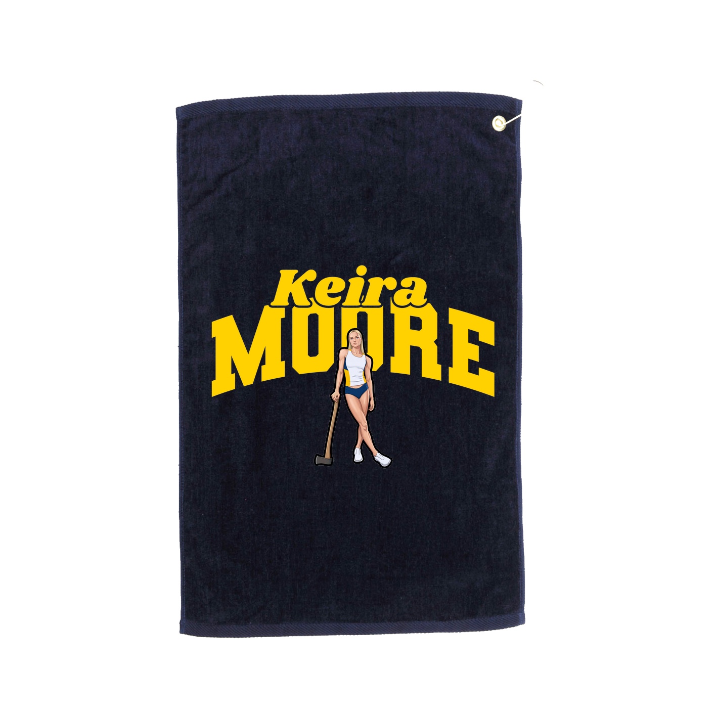 Golf Towel — Signature Arch in Navy