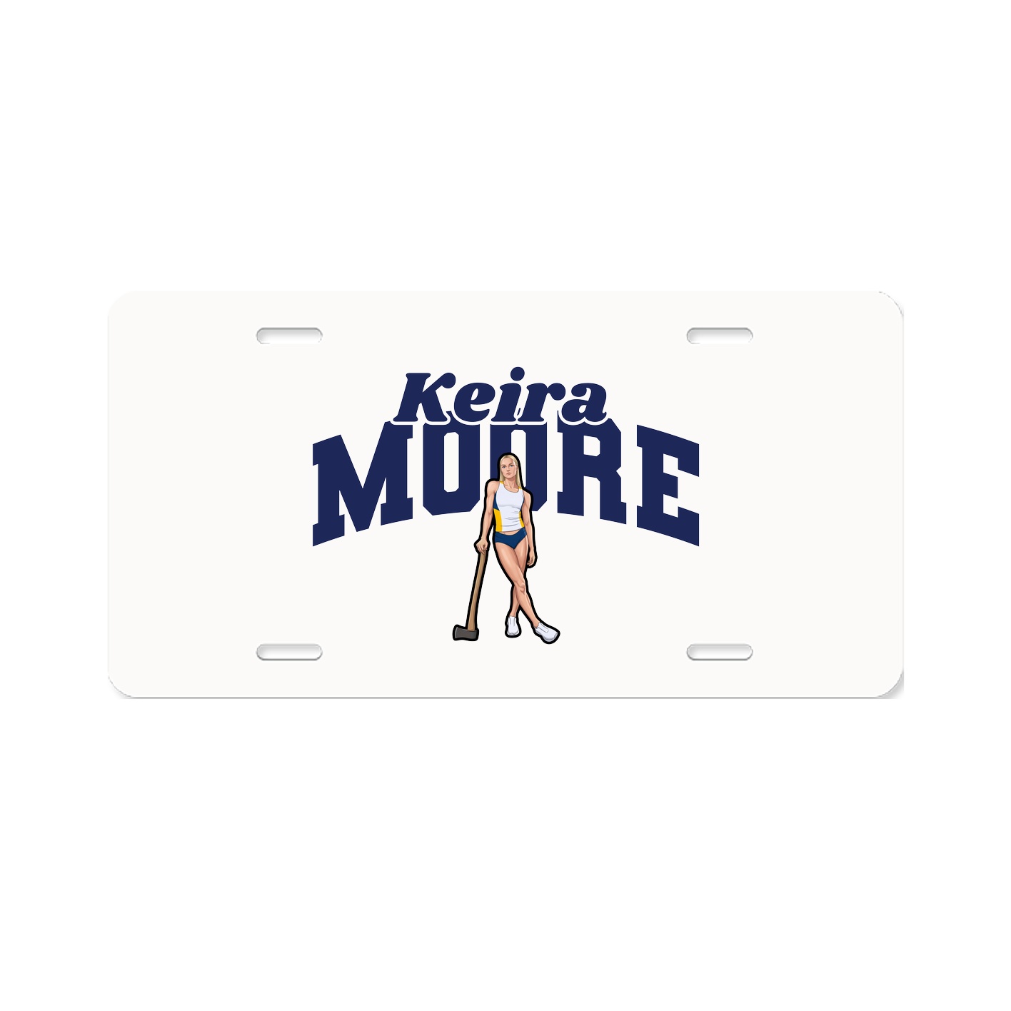 License Plate — Signature Arch in Classic