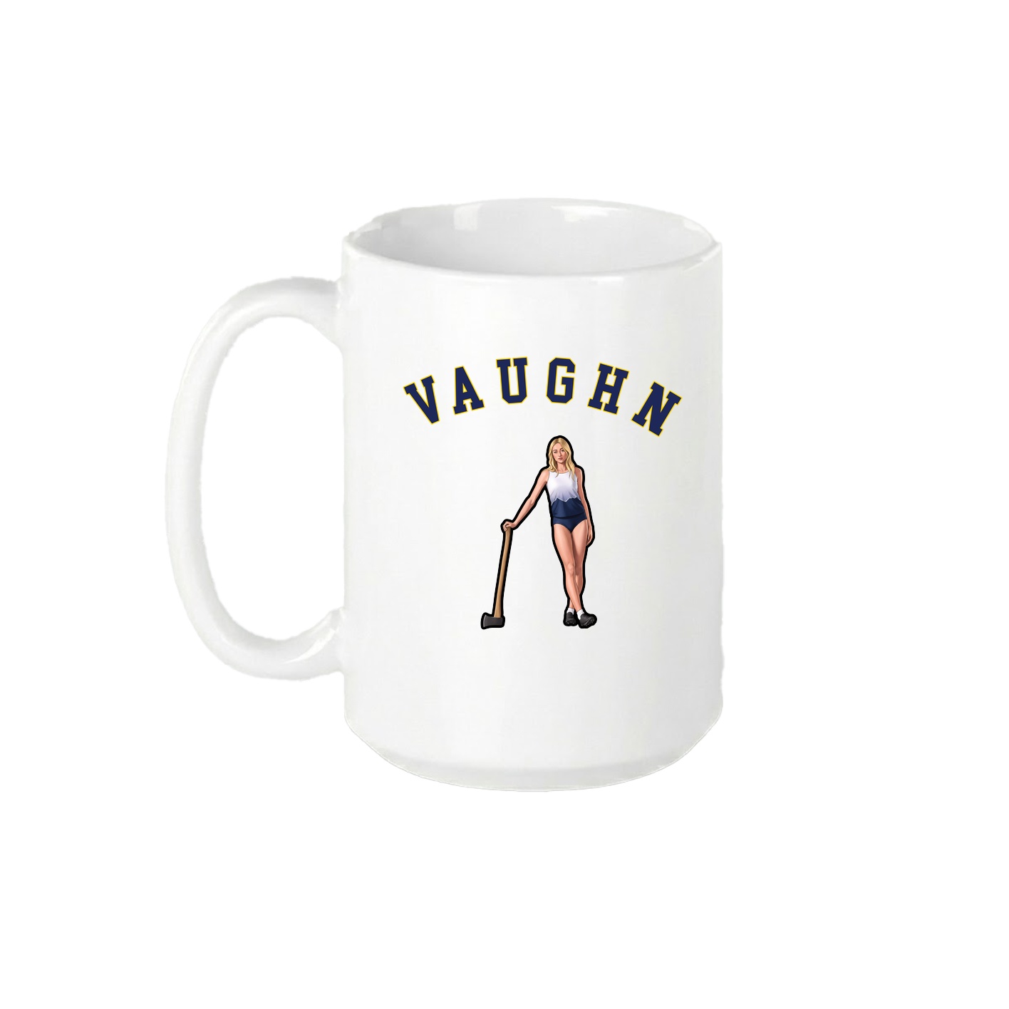 15oz Coffee Mug — Shirsey Arch in White