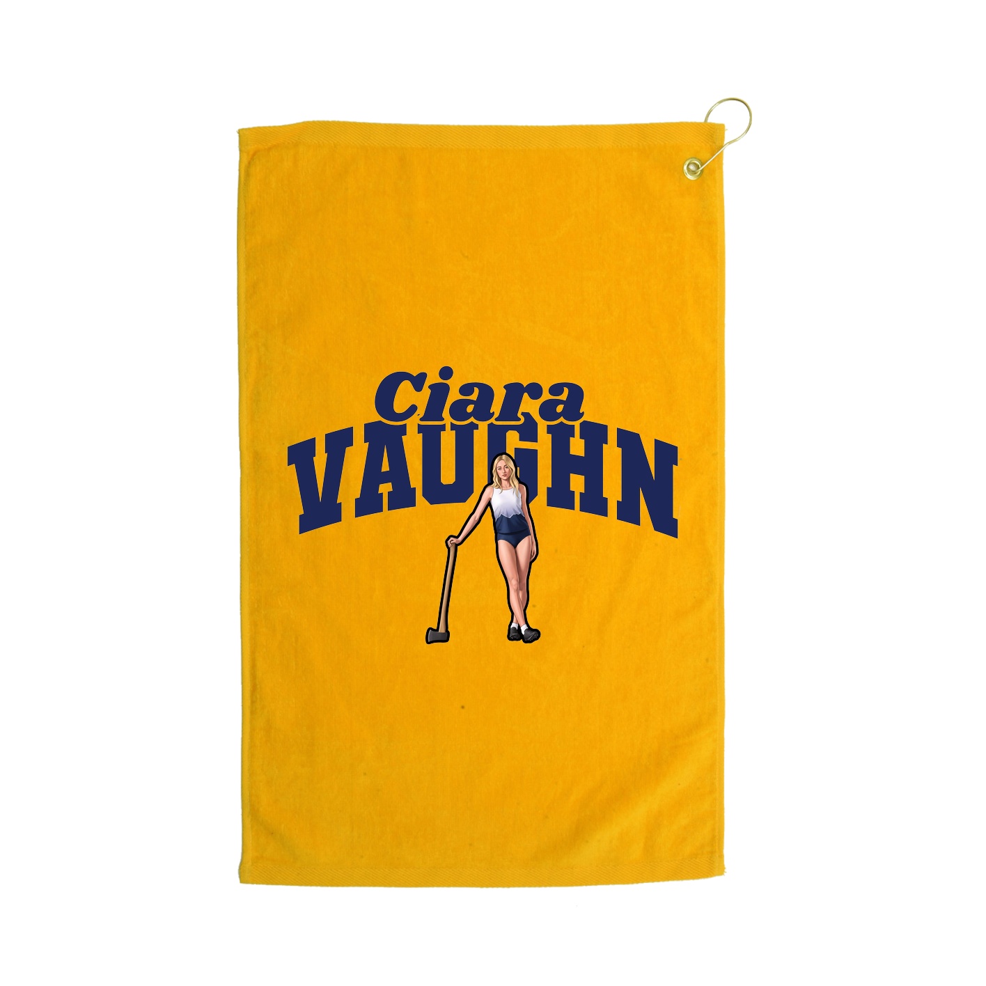 Golf Towel — Signature Arch in Gold