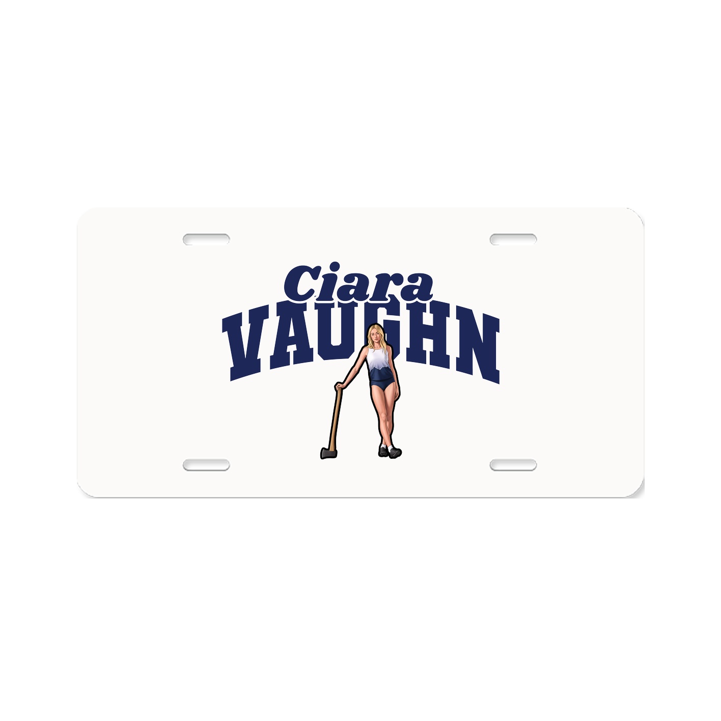 License Plate — Signature Arch in Classic