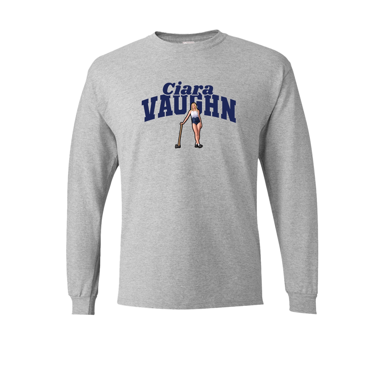 Long Sleeve Tee — Signature Arch in Grey