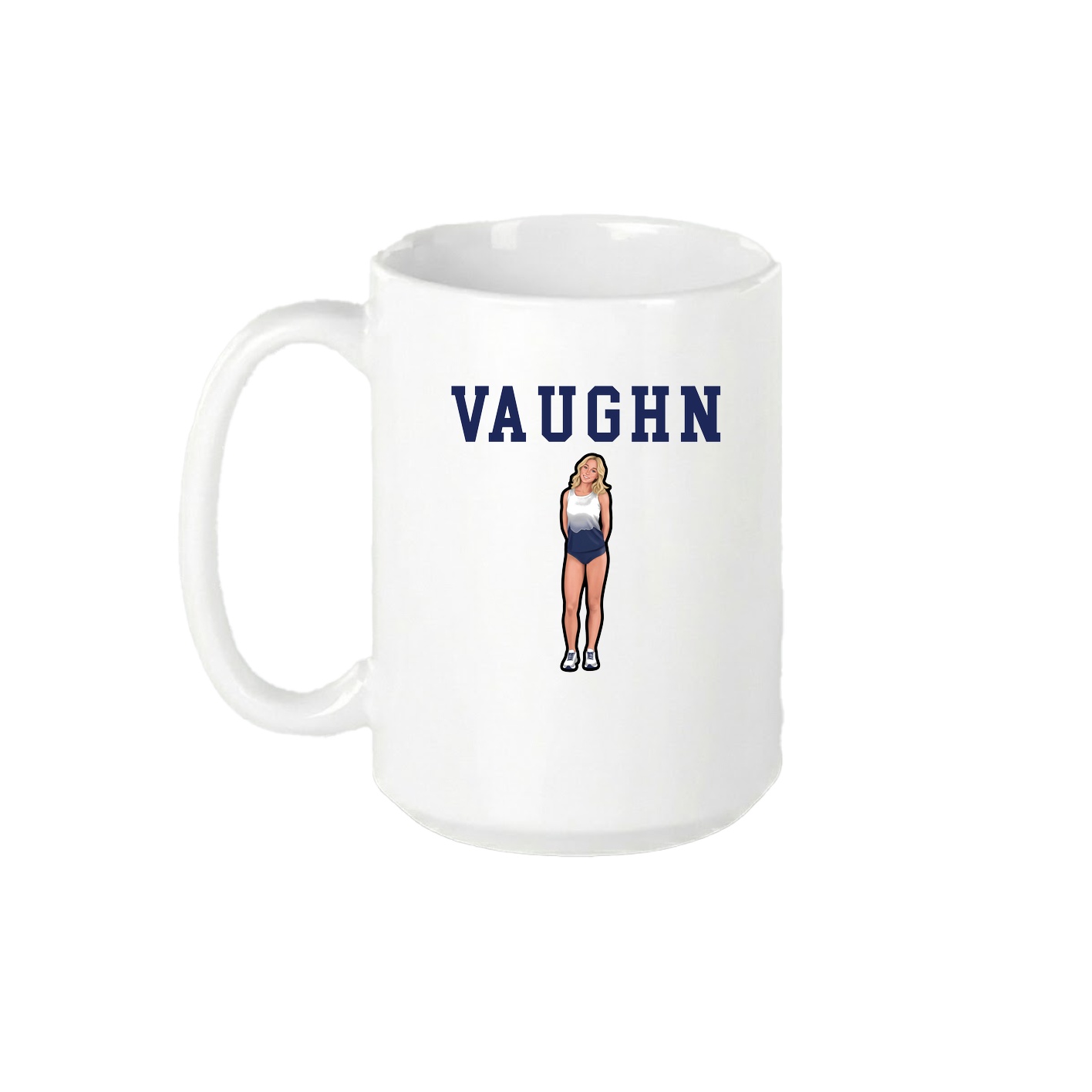 15oz Coffee Mug — Shirsey in White