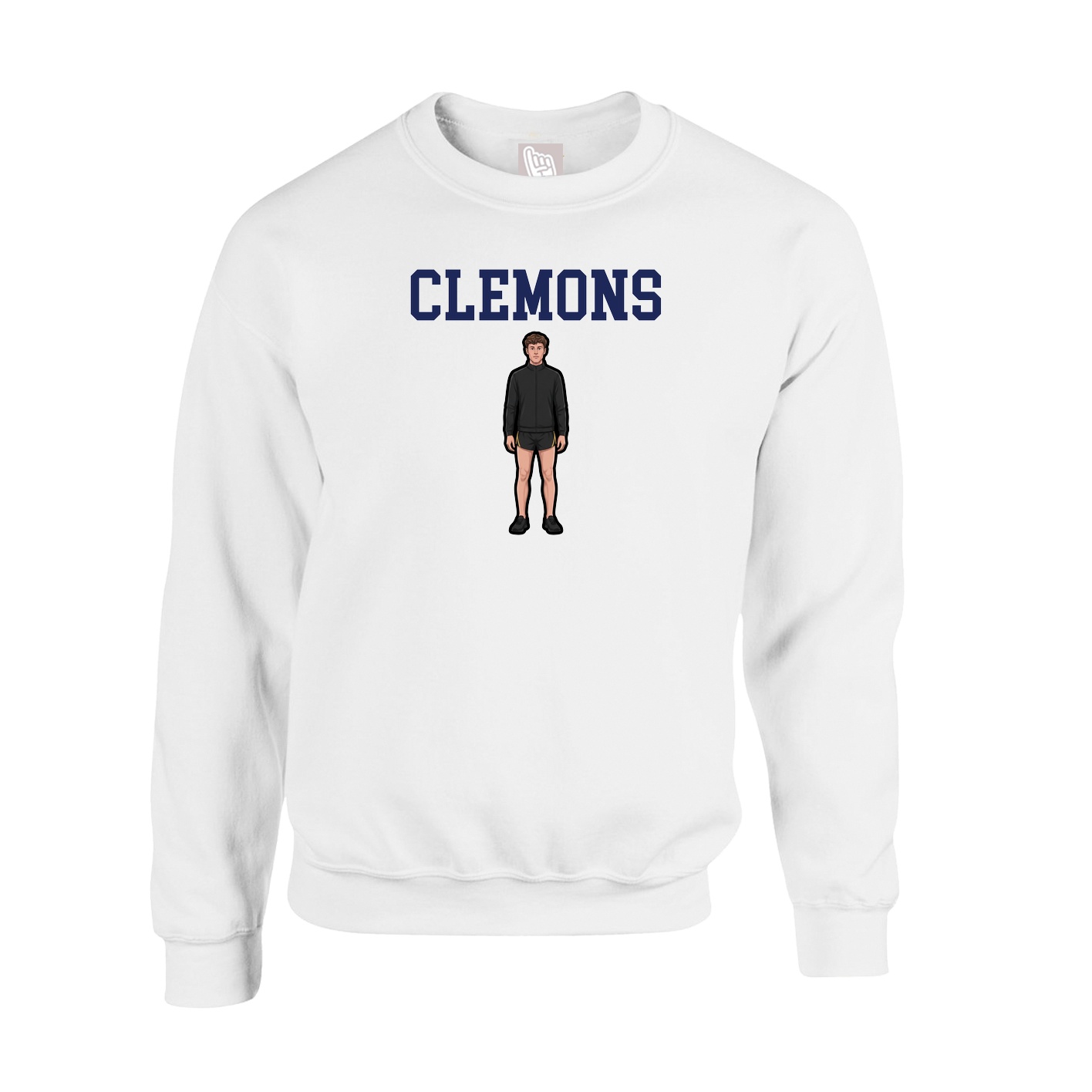 Fleece Crew — Shirsey in White