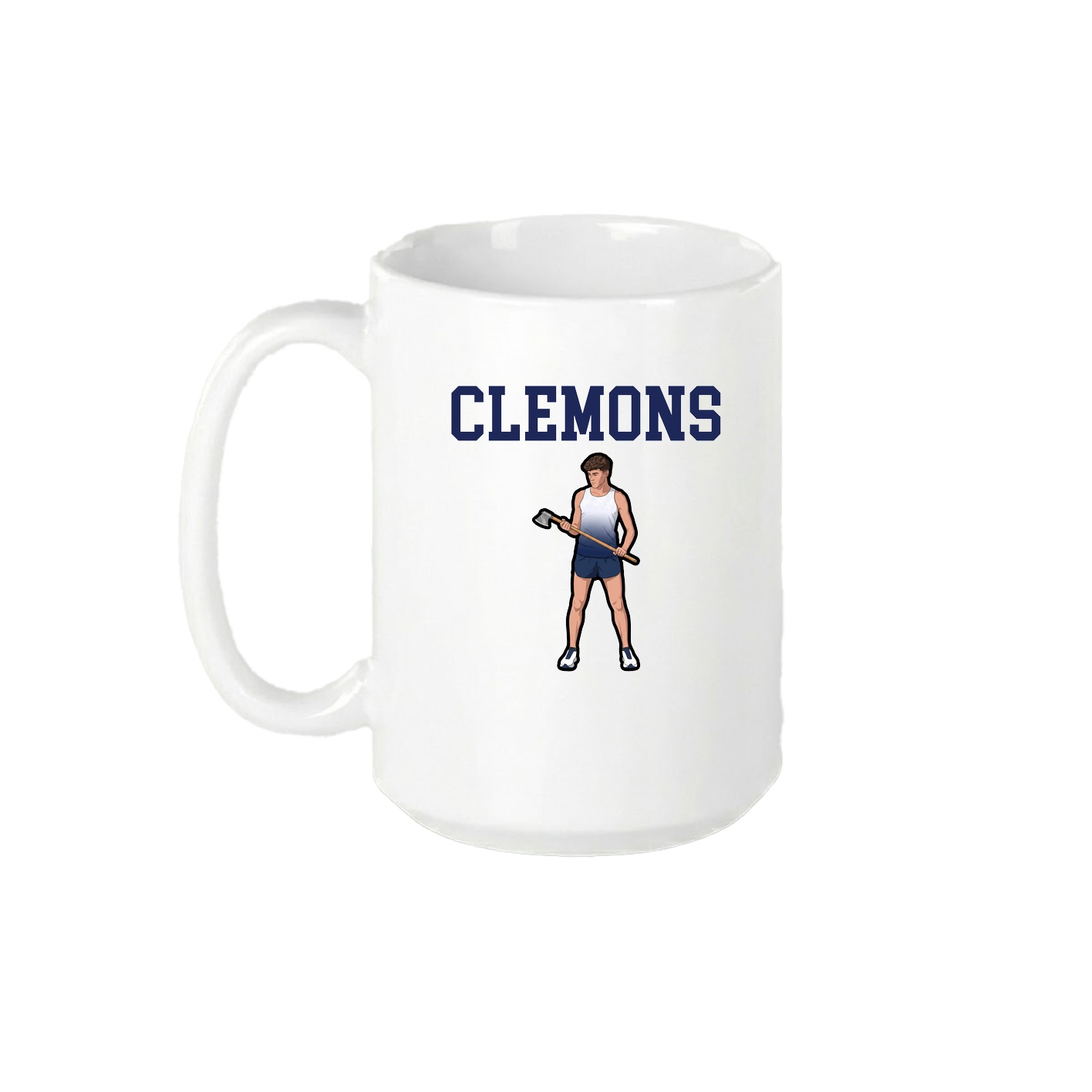 15oz Coffee Mug — Shirsey in White