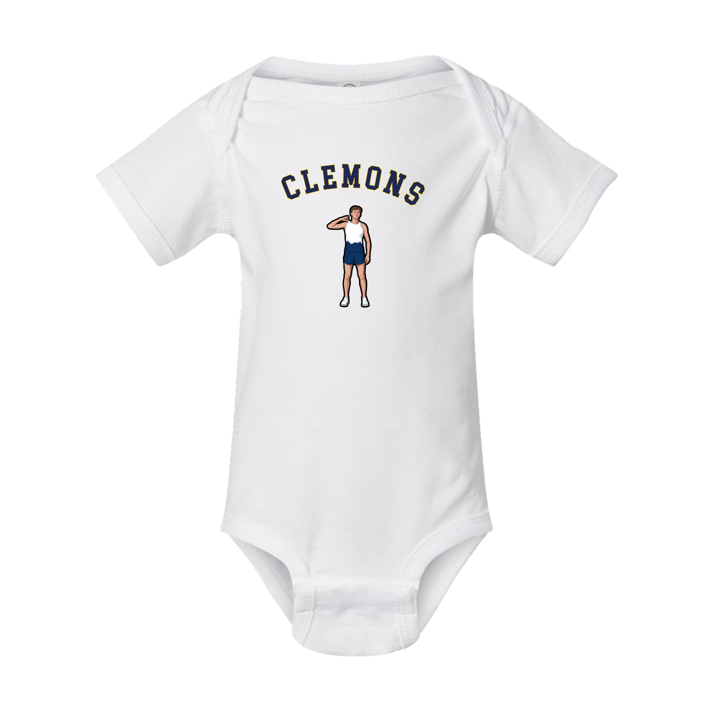 Baby Onesie — Shirsey Arch in White