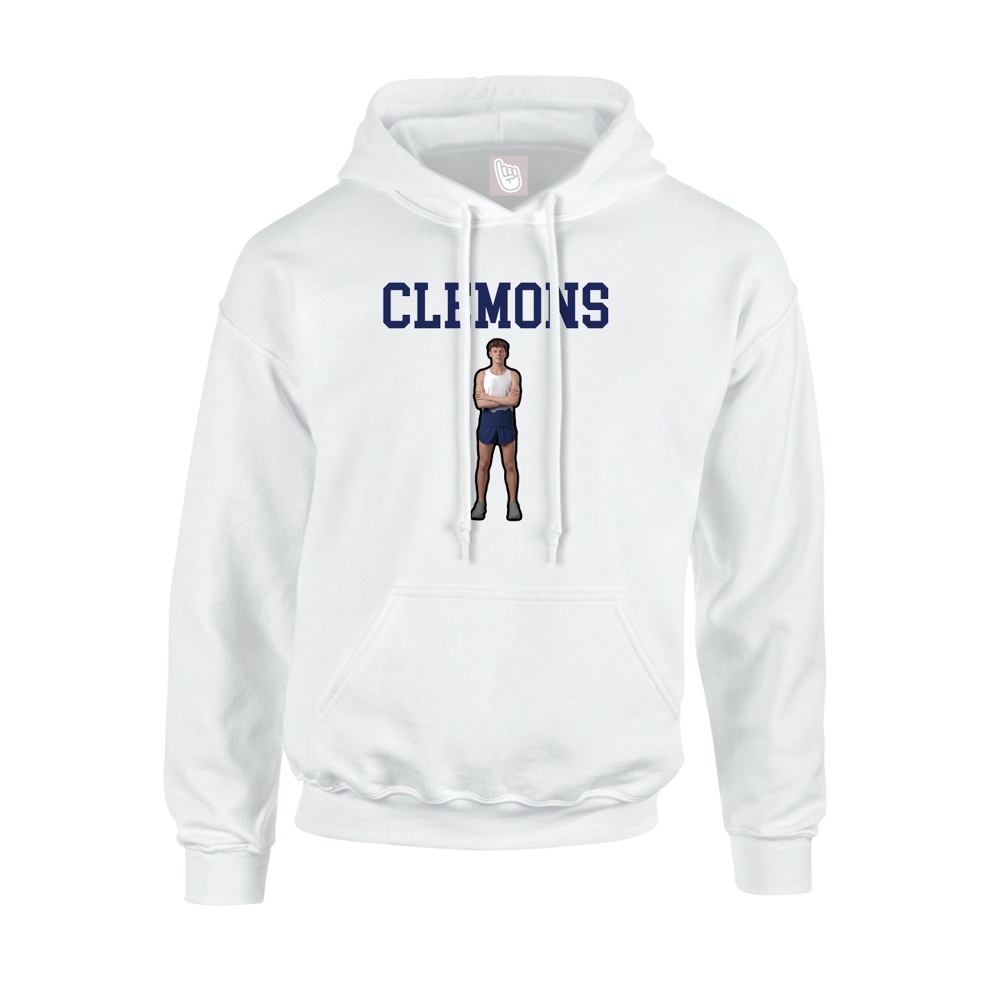 Hoodie — Shirsey in White
