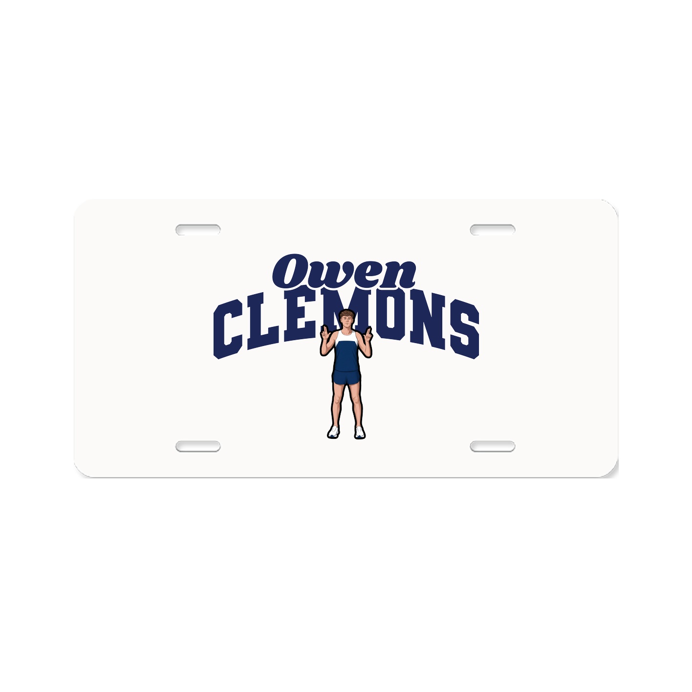 License Plate — Signature Arch in Classic