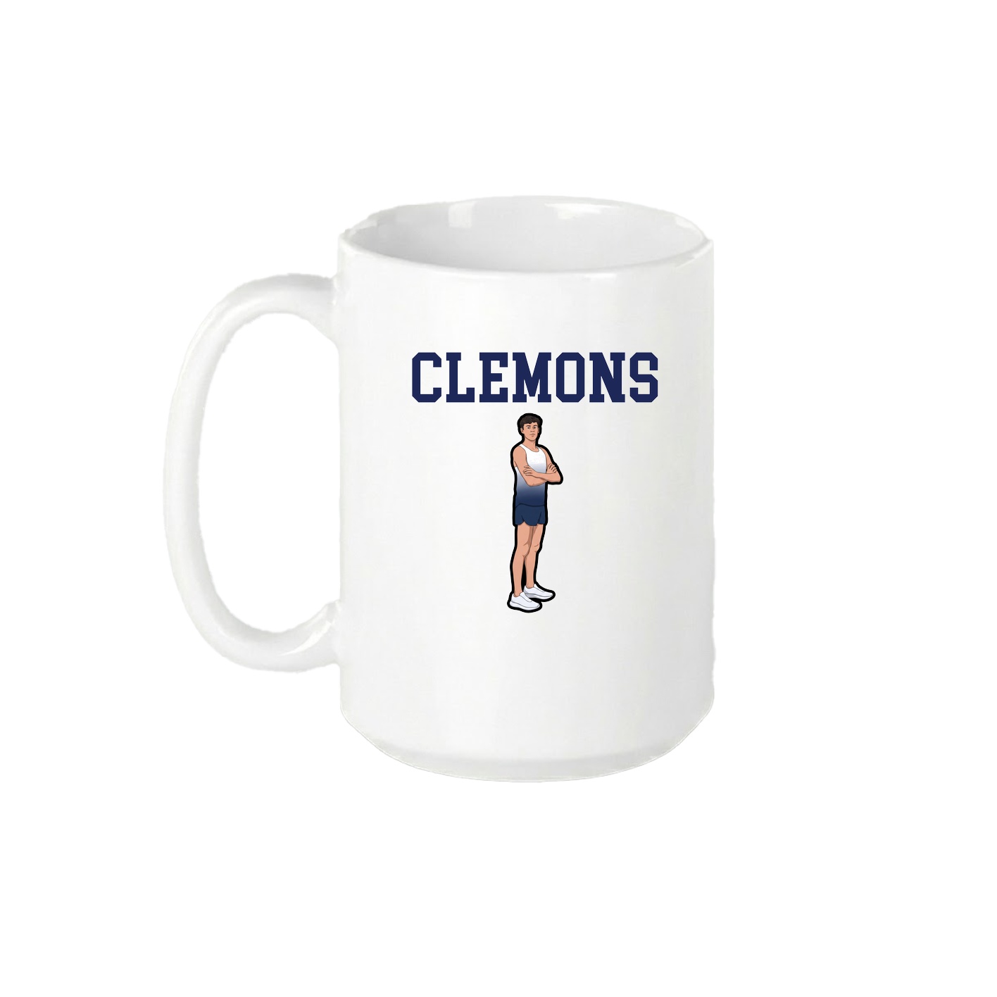 15oz Coffee Mug — Shirsey in White